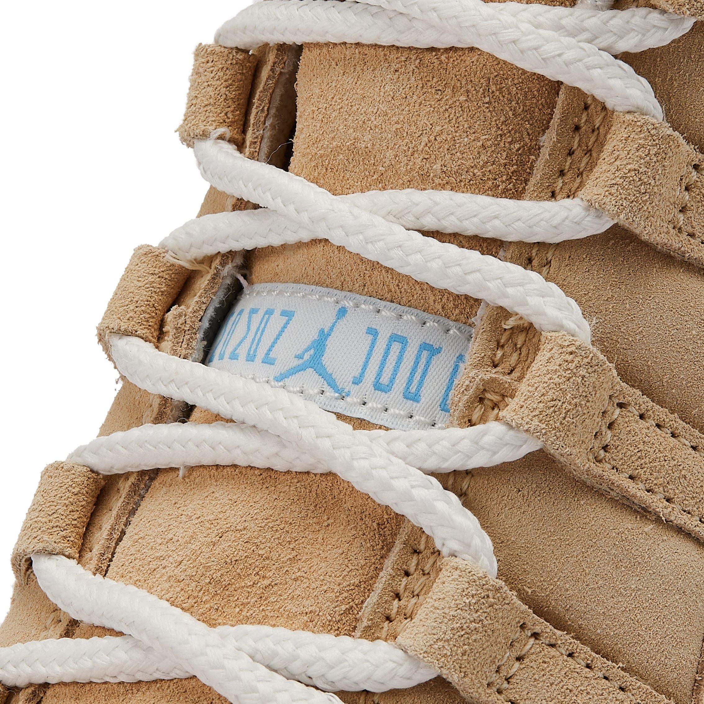 Jordan 11 Retro City Pack &ldquo;H-Town&rdquo; Men's Shoe - CANVAS/METALLIC SILVER/SUMMIT WHITE Thumbnail View 6