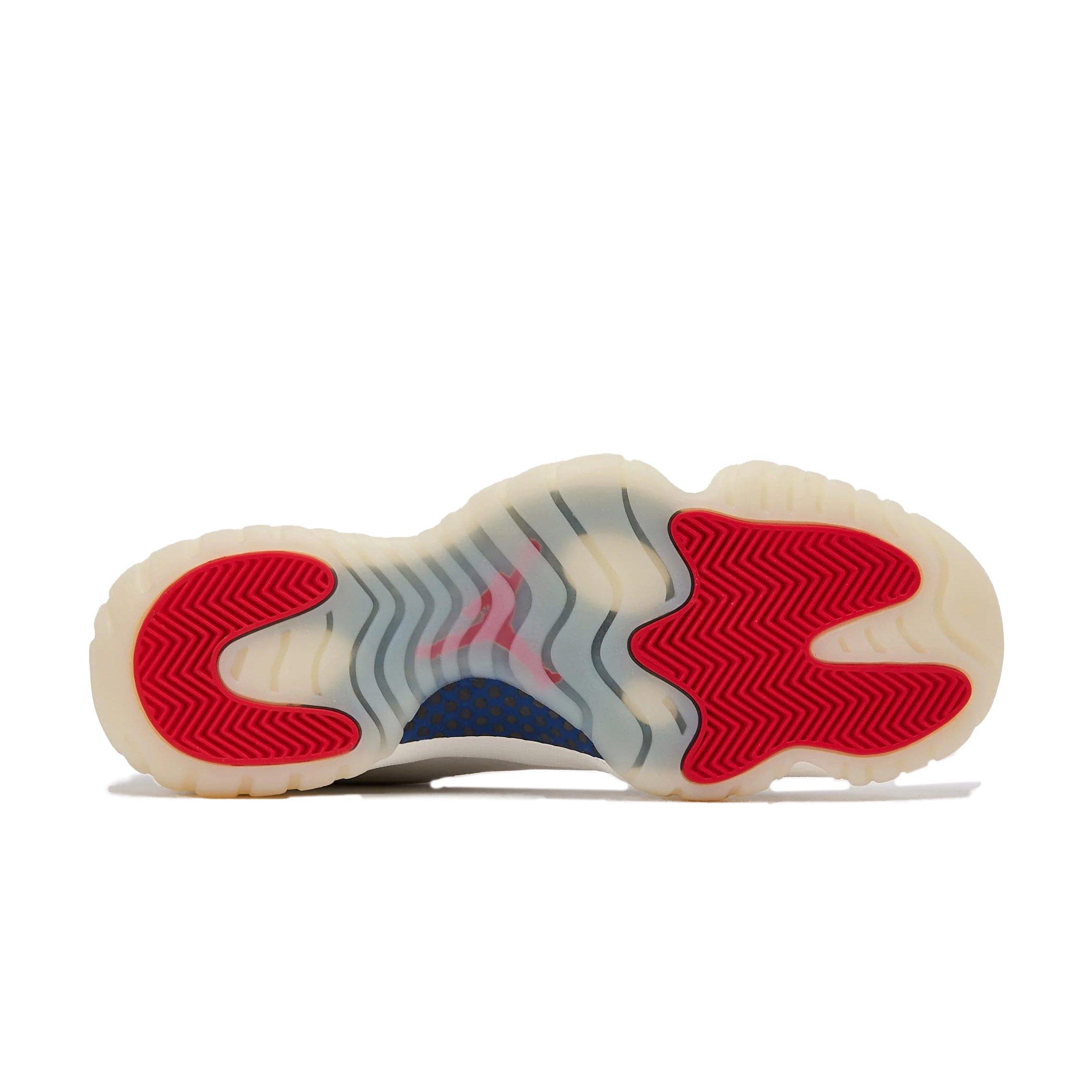 Jordan 11 Retro City Pack &ldquo;285&rdquo; Men's Shoe - SAIL/NEWSPRINT/SPORT ROYAL Thumbnail View 8