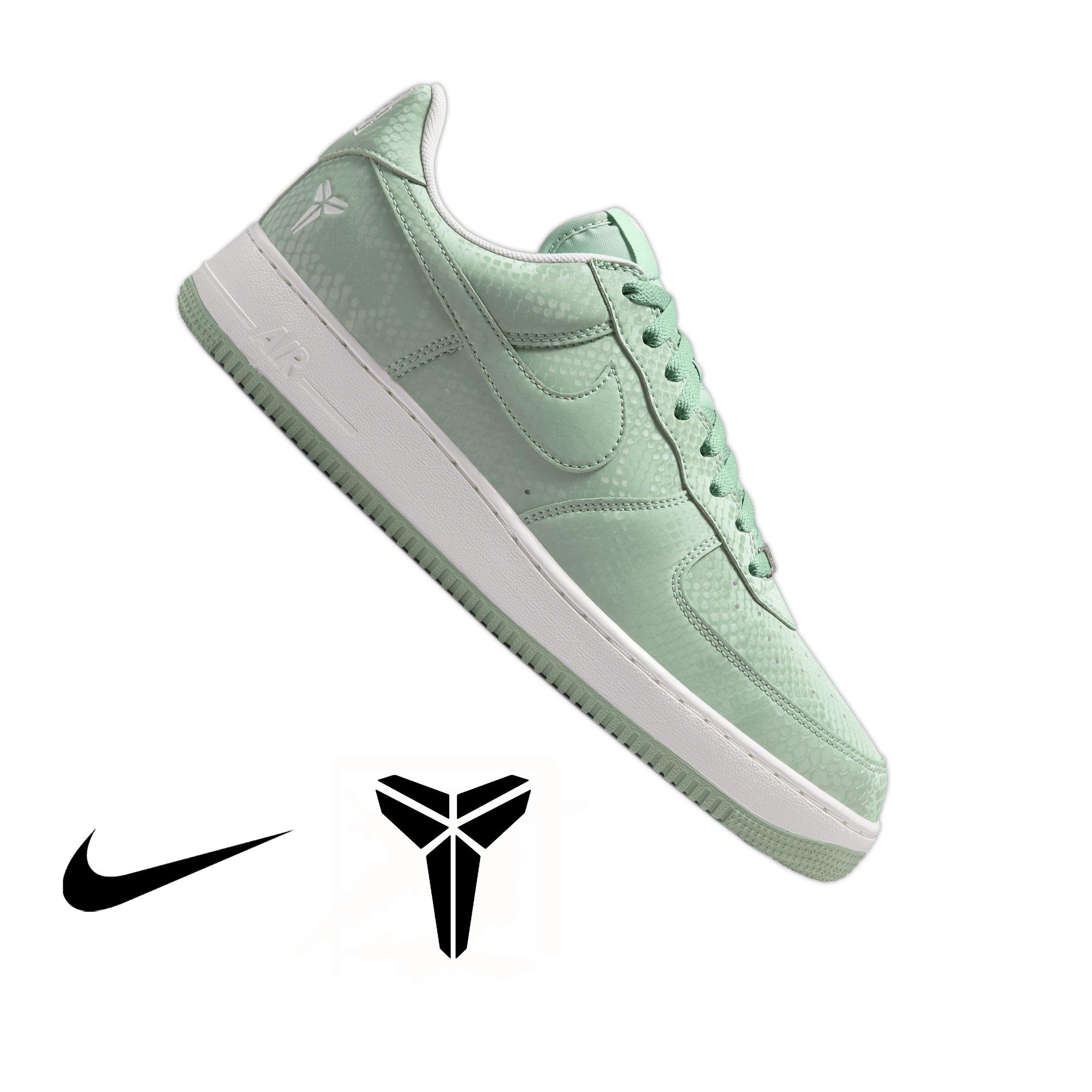 Nike Kobe Air Force 1 Low "Steam" Men's Shoe - STEAM/SUMMIT WHITE Thumbnail View 1