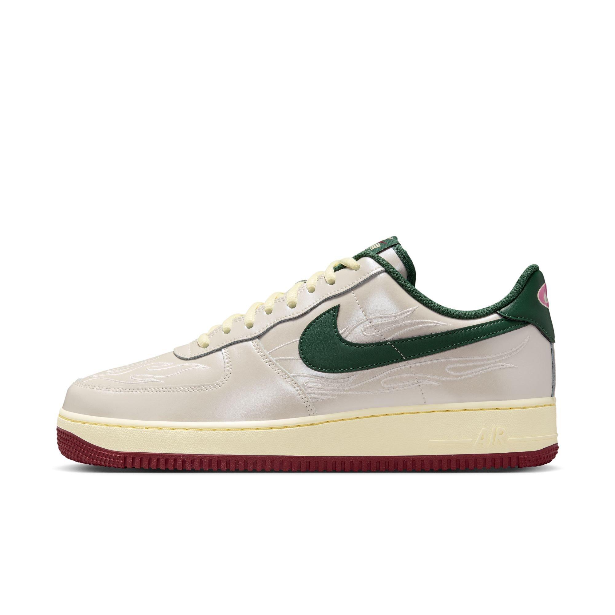 Nike Air Force 1 '07 LV8 "Phantom/Fir/Alabaster/Team Red Men's Shoe - SAIL Thumbnail View 3