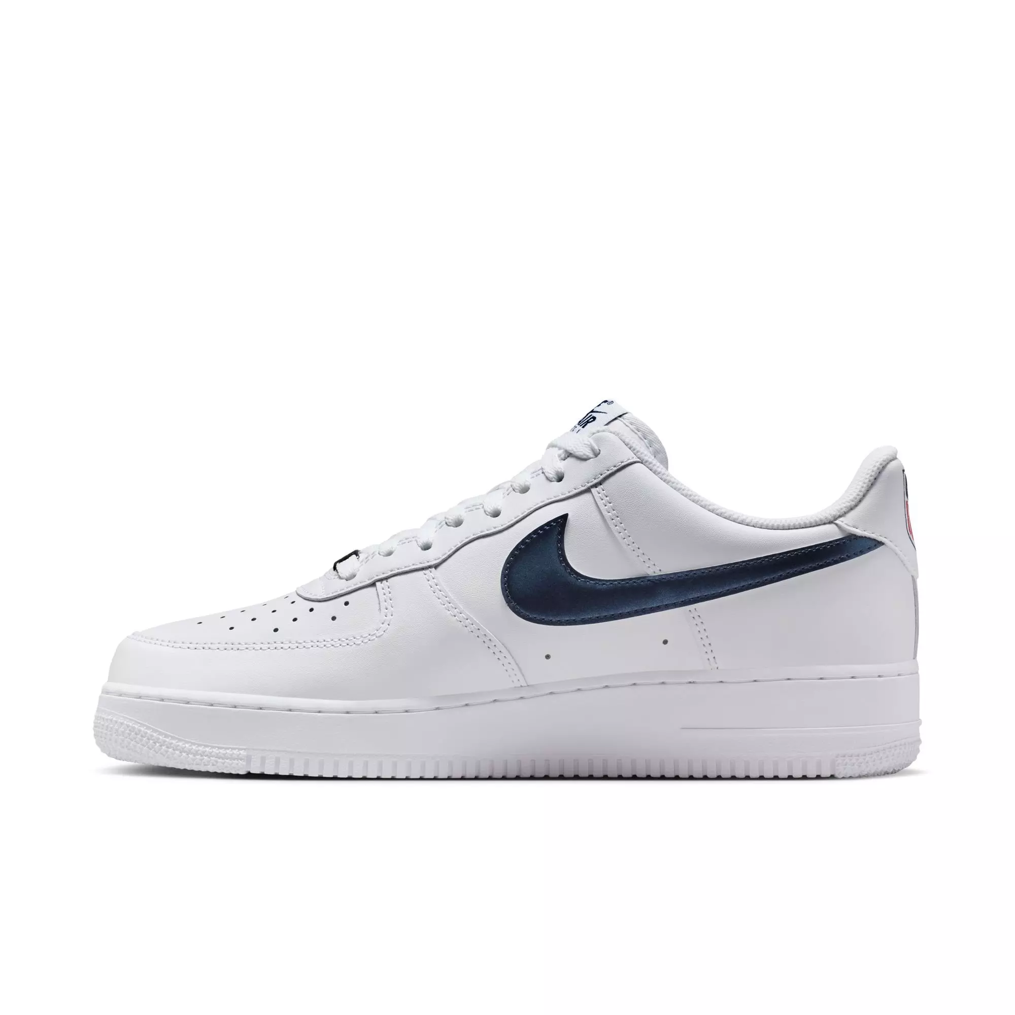 Nike Air Force 1 '07 LV8 "World Cup USA" Men's Shoe - WHITE/MIDNIGHT NAVY/UNIVERSITY RED
