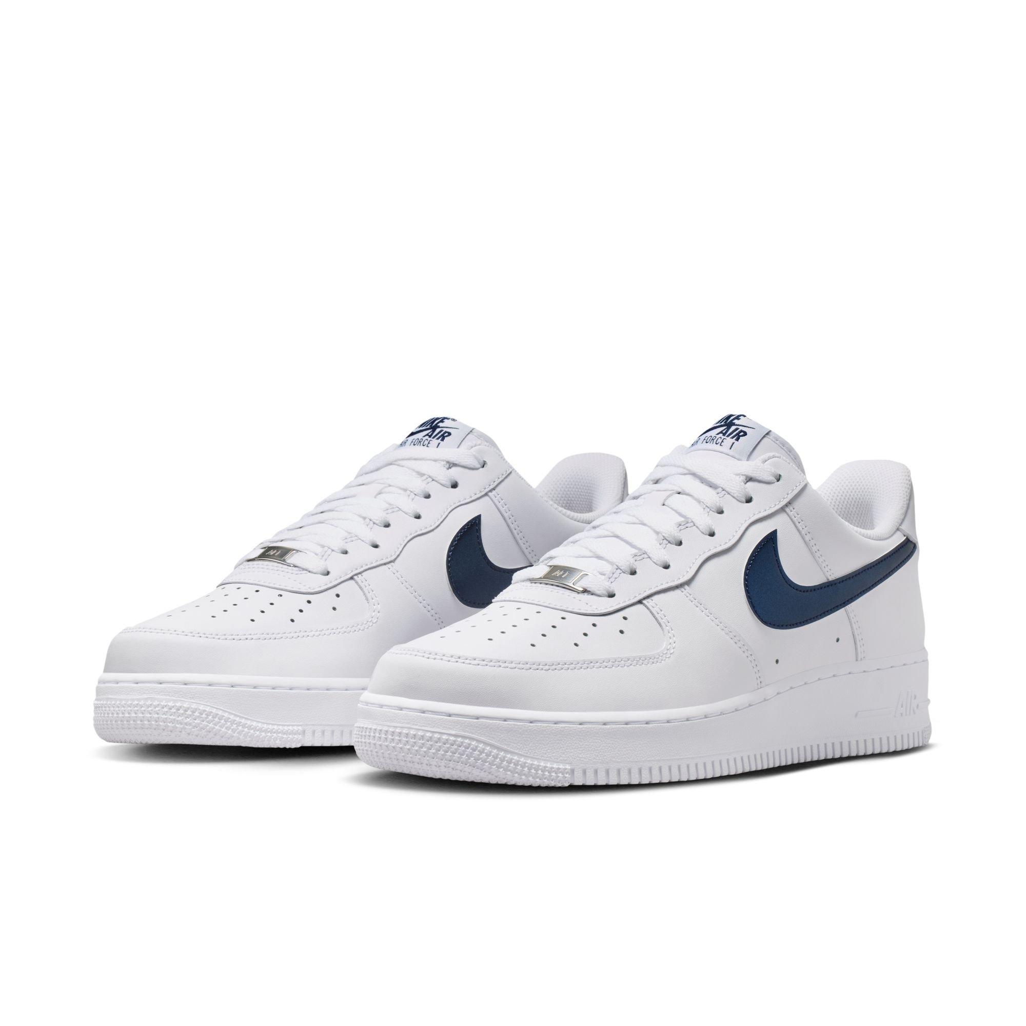Nike Air Force 1 '07 LV8 "World Cup USA" Men's Shoe - WHITE/MIDNIGHT NAVY/UNIVERSITY RED Thumbnail View 4