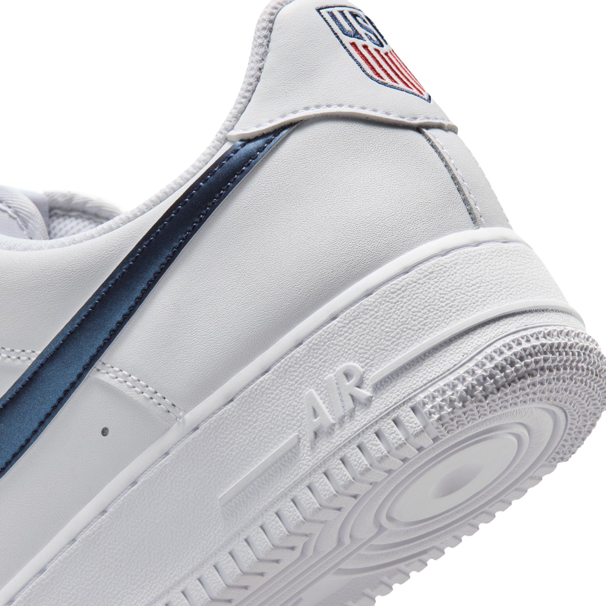 Nike Air Force 1 '07 LV8 "World Cup USA" Men's Shoe - WHITE/MIDNIGHT NAVY/UNIVERSITY RED Thumbnail View 6