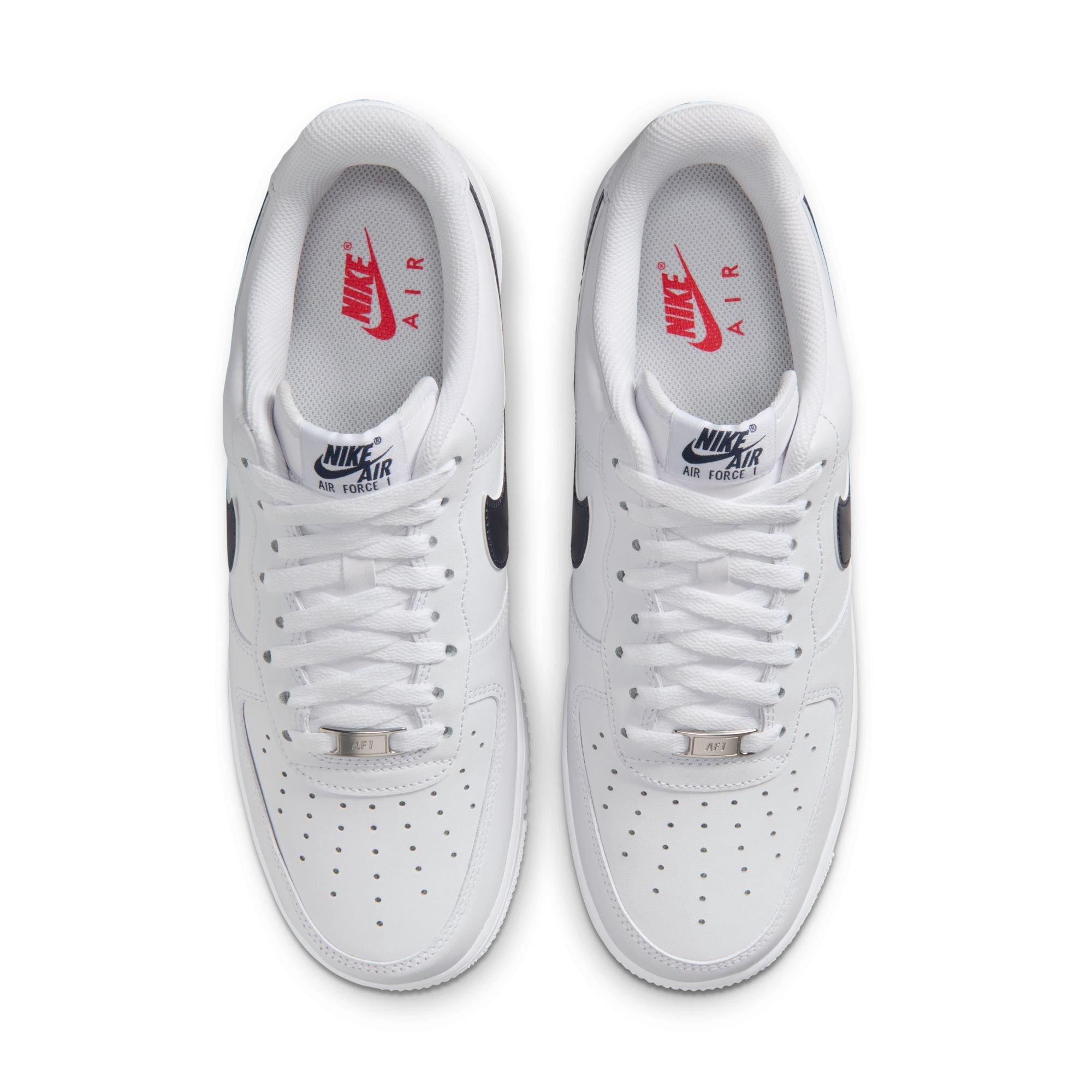 Nike Air Force 1 '07 LV8 "World Cup USA" Men's Shoe - WHITE/MIDNIGHT NAVY/UNIVERSITY RED Thumbnail View 10