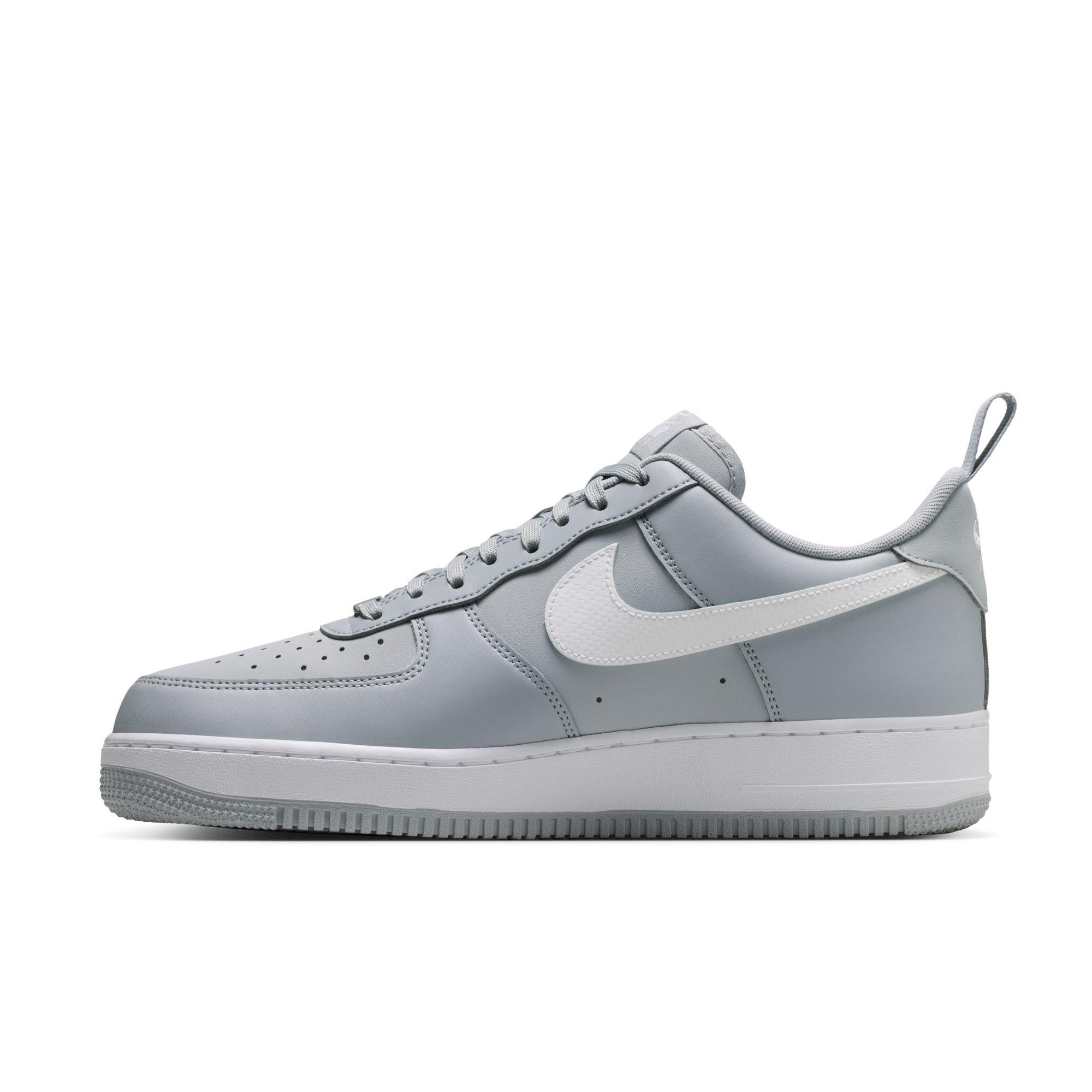 Nike Air Force 1 Low '07 "Wolf Grey/White" Men's Shoe - GREY Thumbnail View 4