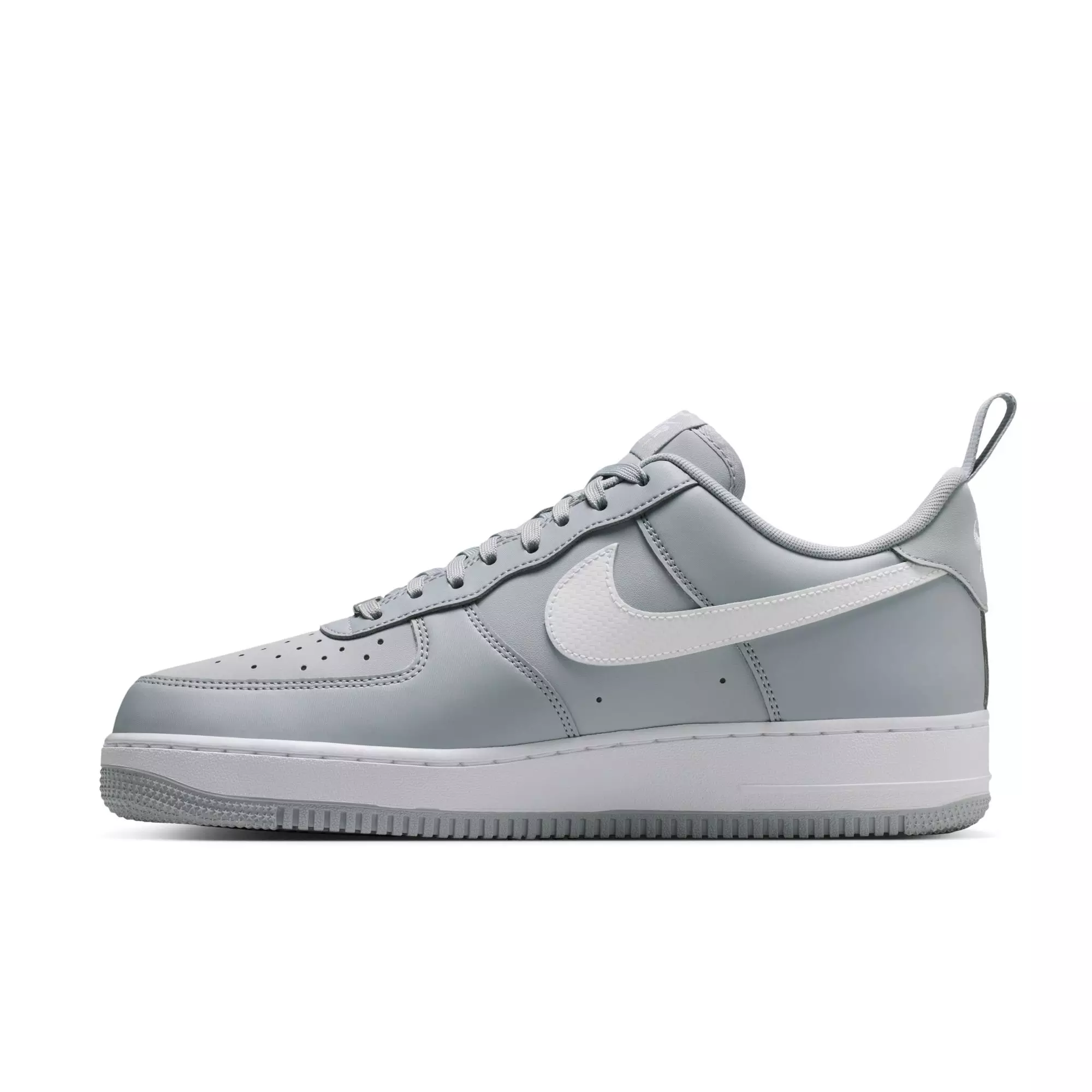 Nike Air Force 1 Low '07 "Wolf Grey/White" Men's Shoe - GREY