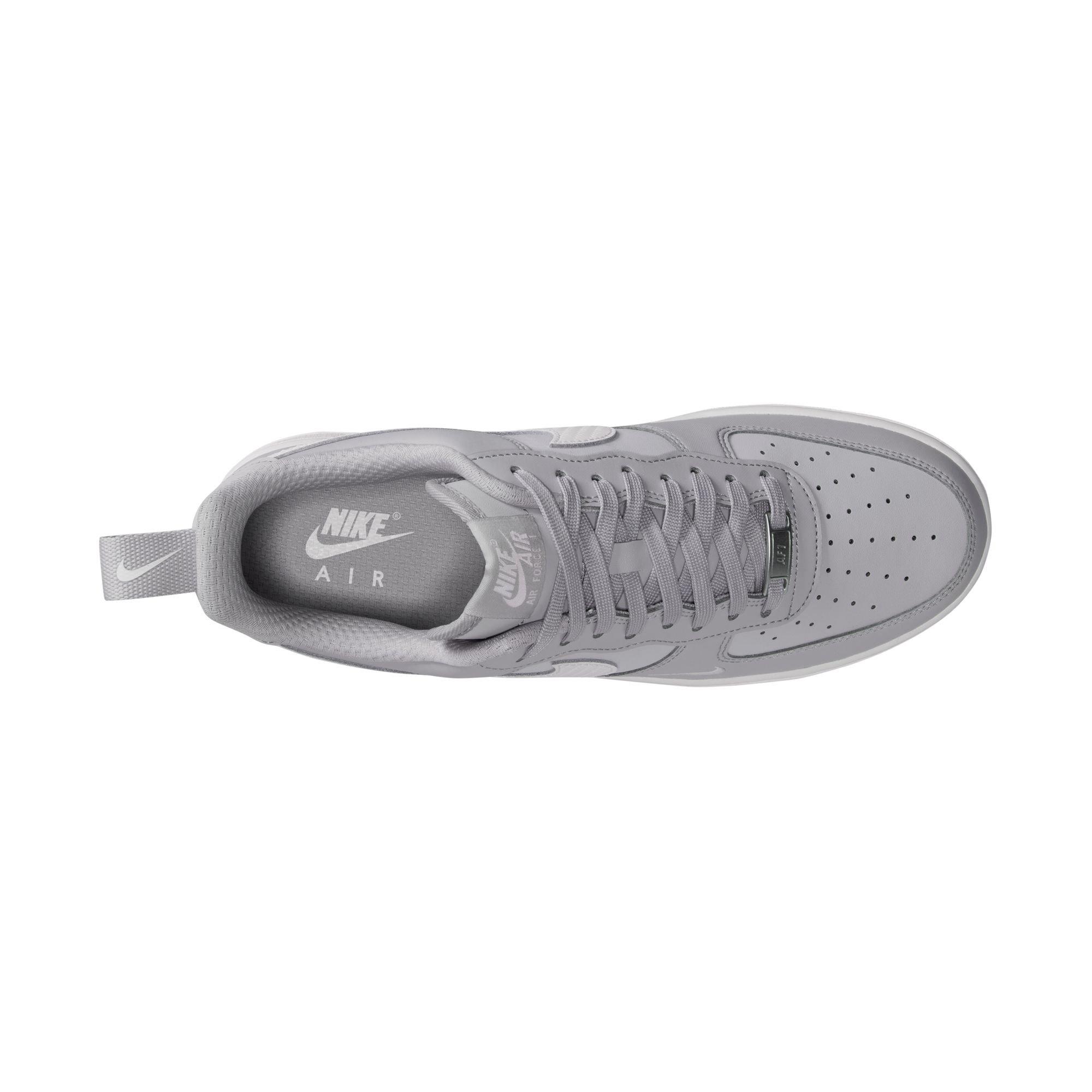 Nike Air Force 1 Low '07 "Wolf Grey/White" Men's Shoe - GREY Thumbnail View 8