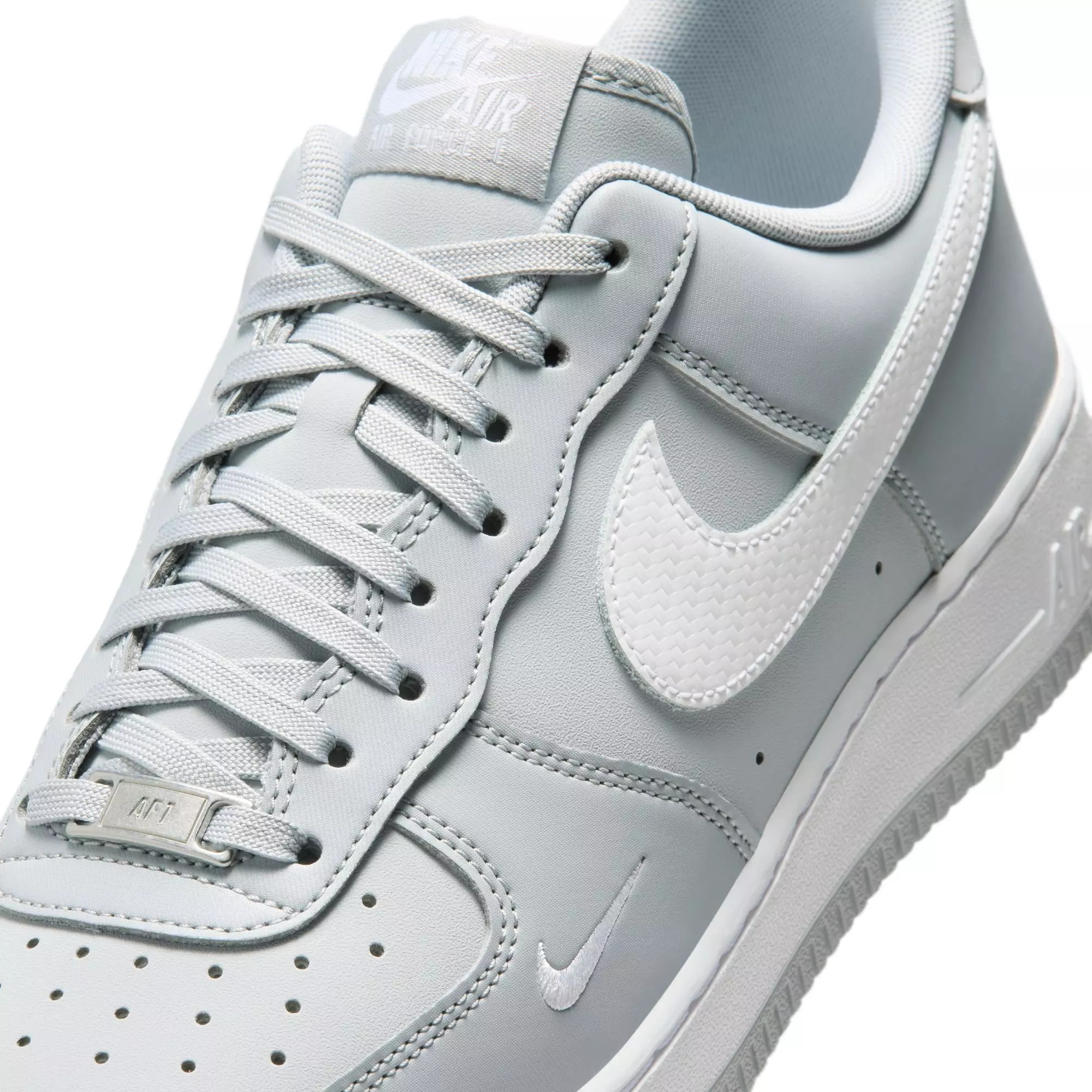 Nike Air Force 1 Low '07 "Wolf Grey/White" Men's Shoe - GREY