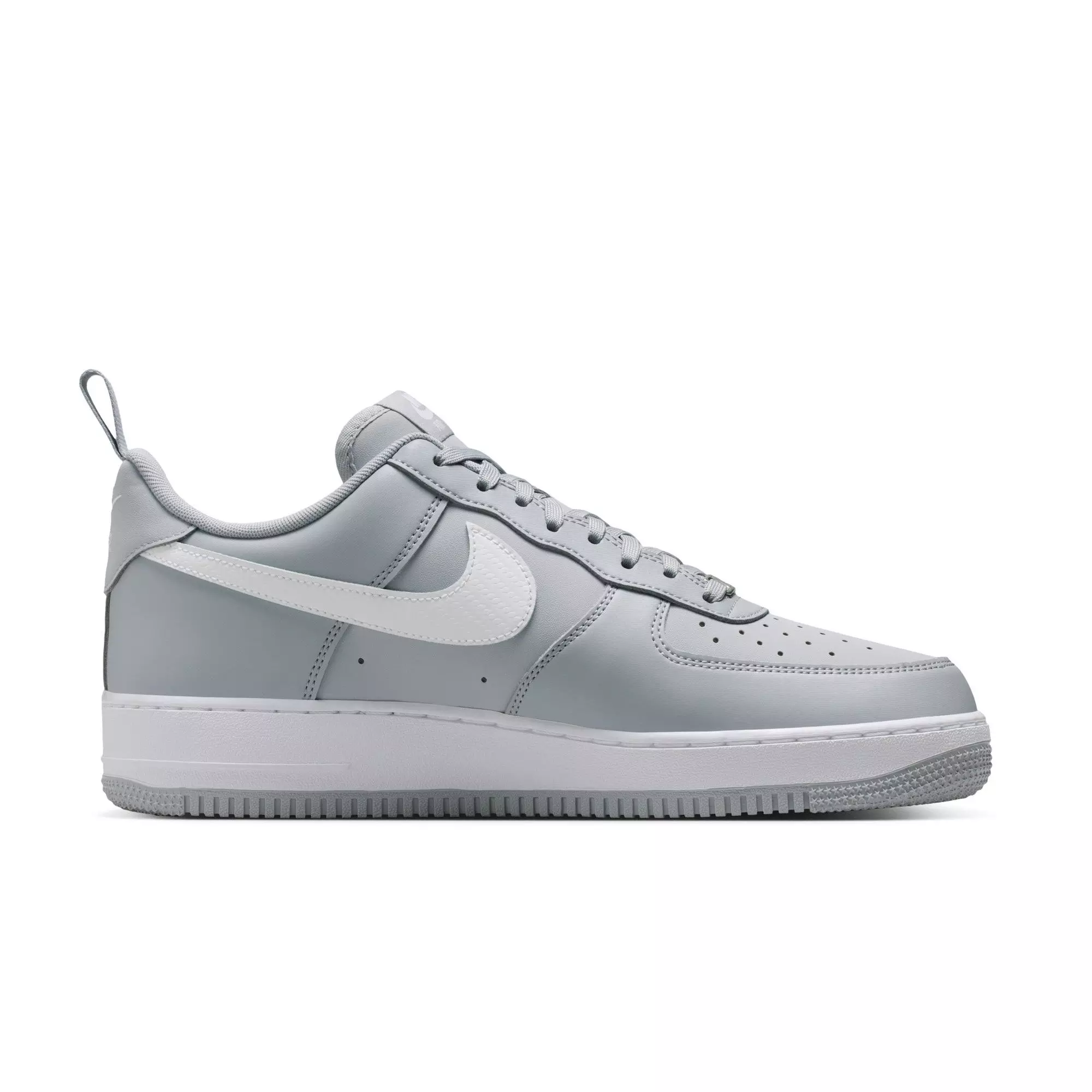 Nike Air Force 1 Low '07 "Wolf Grey/White" Men's Shoe - GREY