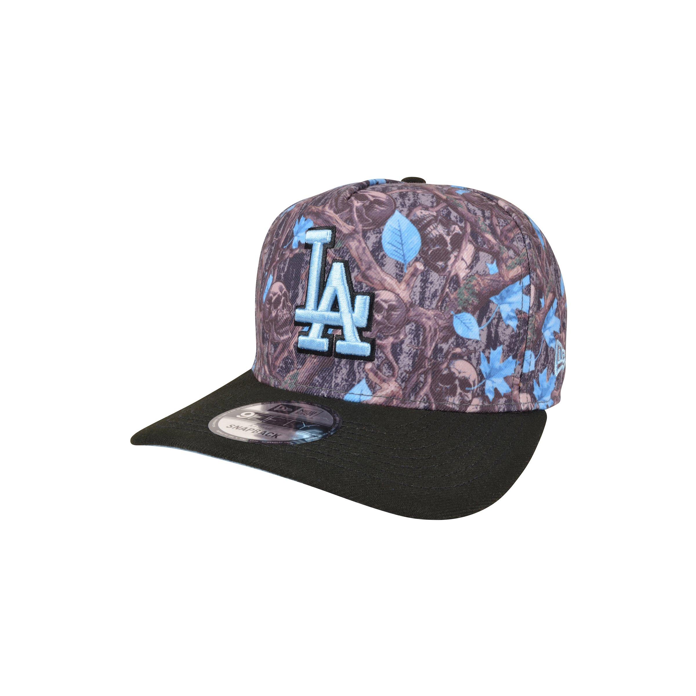 New Era Los Angeles Dodgers 9FIFTY A-Frame Skull Camo Snapback Hat 