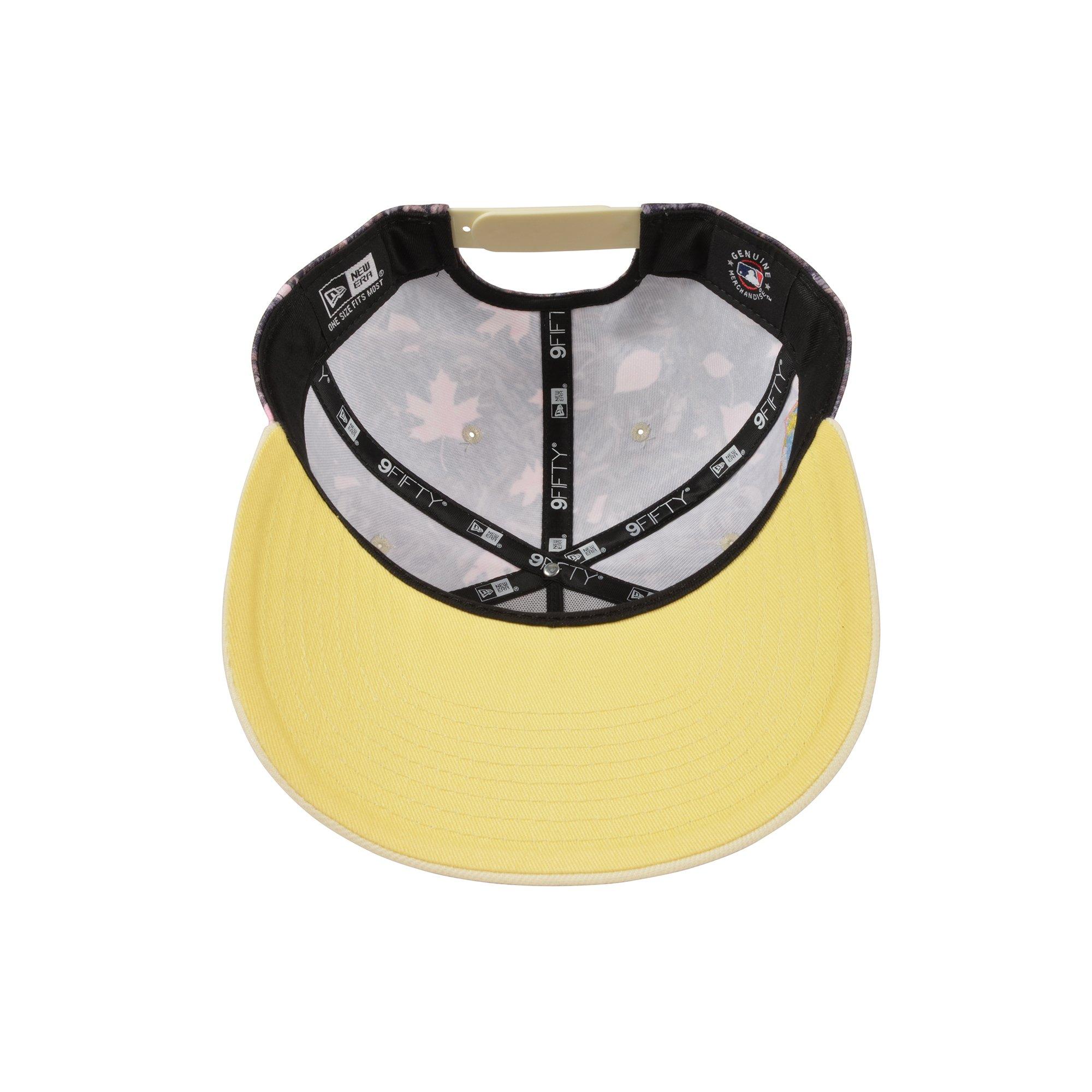 New Era New York Yankees 9FIFTY A-Frame Skull Camo Snapback Hat-Pink - PINK Thumbnail View 5