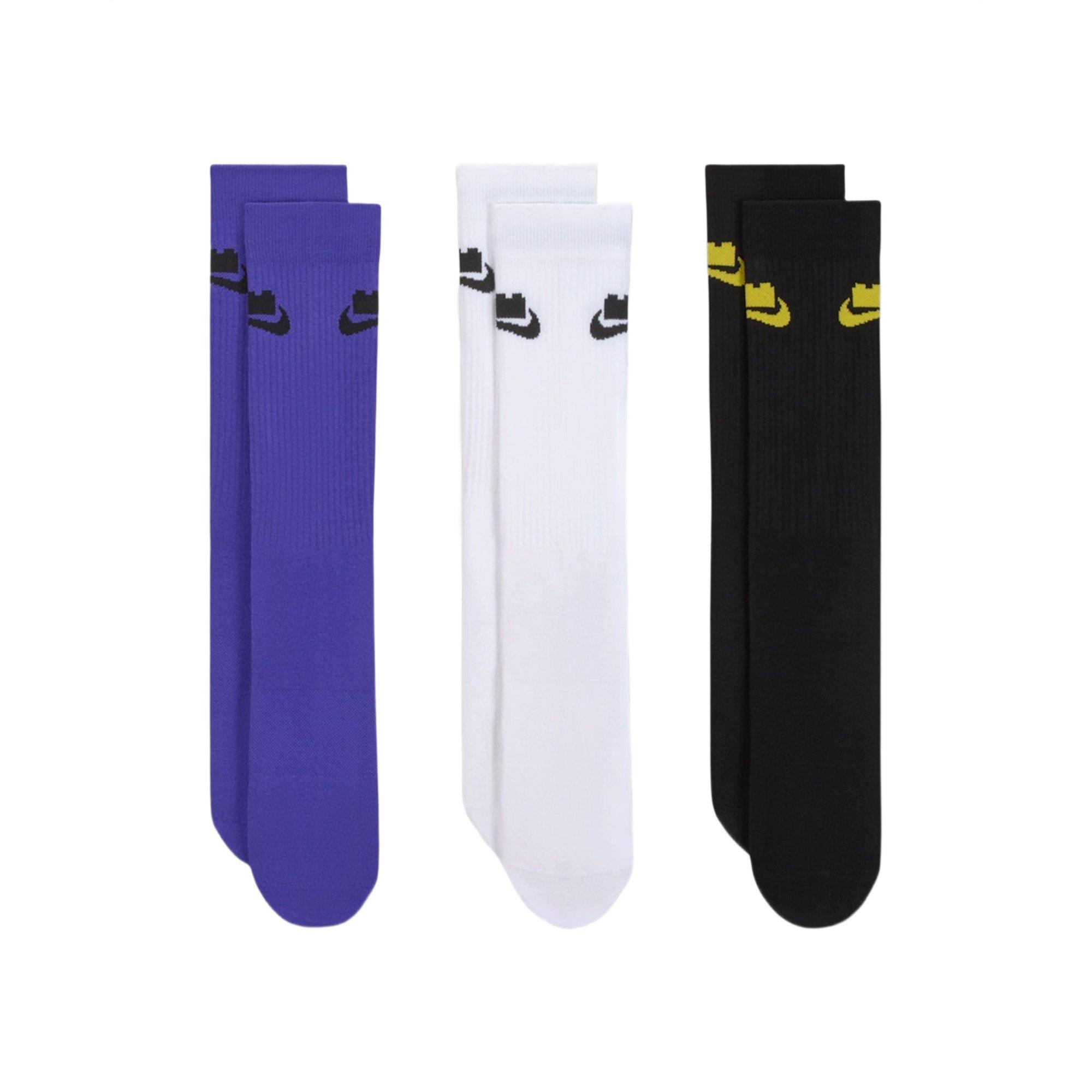 Nike x LEGO Collection Everyday Essentials Crew Socks (3 Pairs) - PURPLE