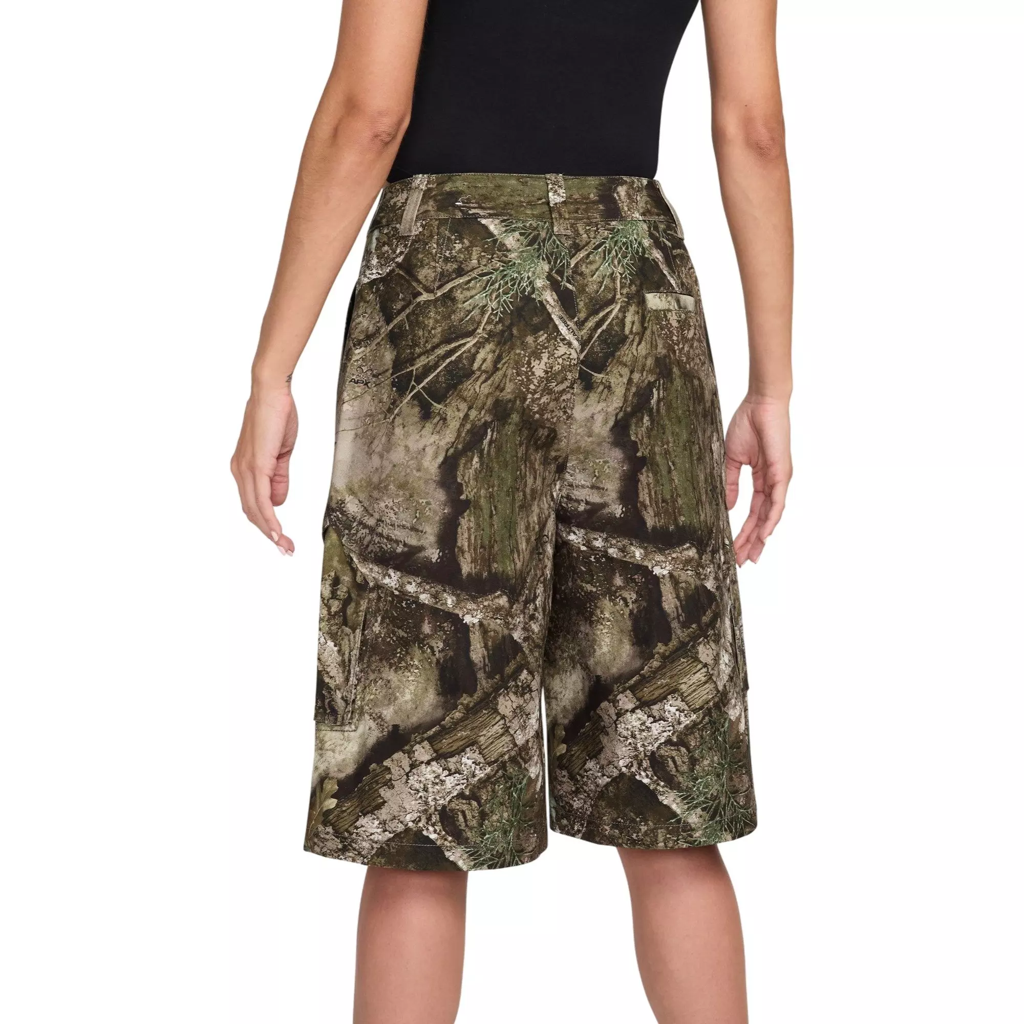 Jordan Women's Flight x Realtree Big Chicago Shorts - CAMOUFLAGE