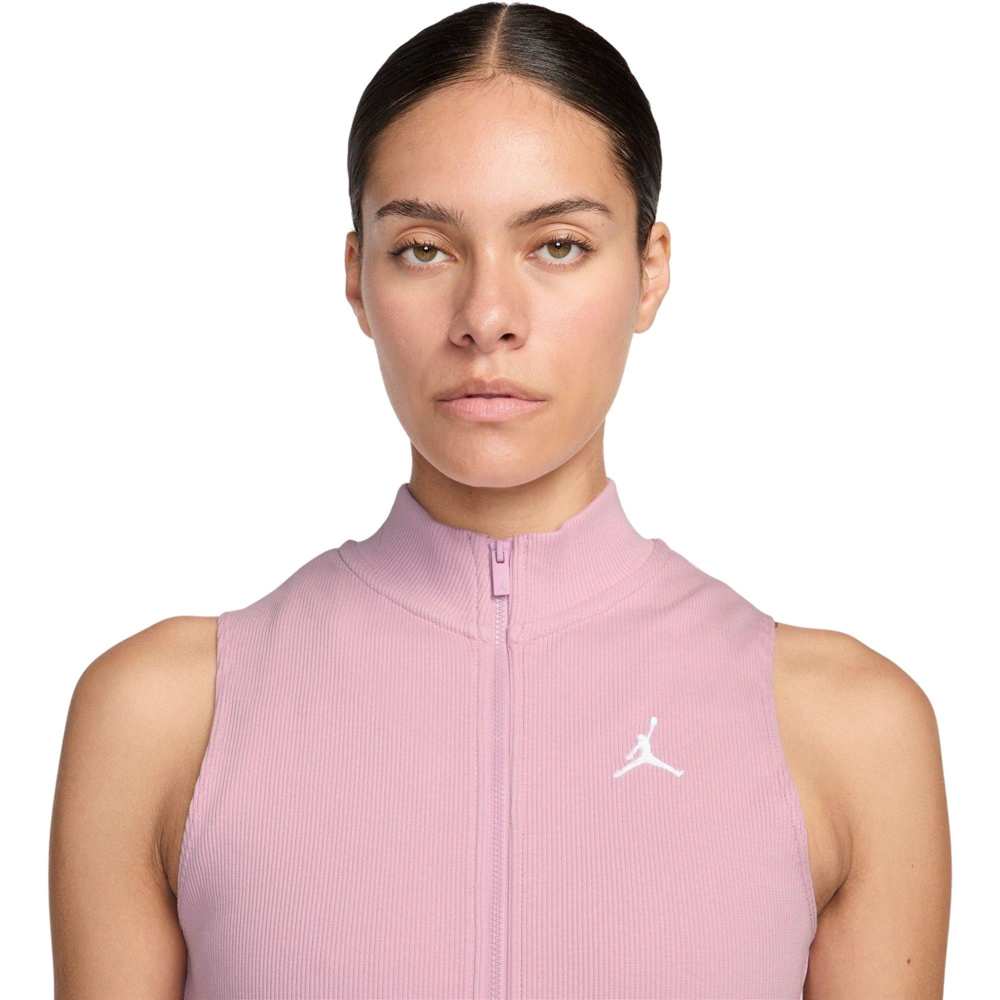 Jordan Women's Brooklyn Romper Bodysuit - PINK Thumbnail View 3