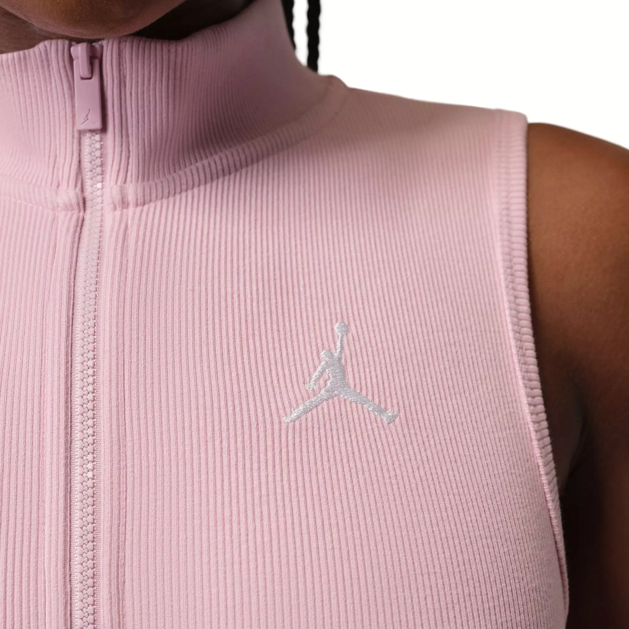 Jordan Women's Brooklyn Romper Bodysuit - PINK