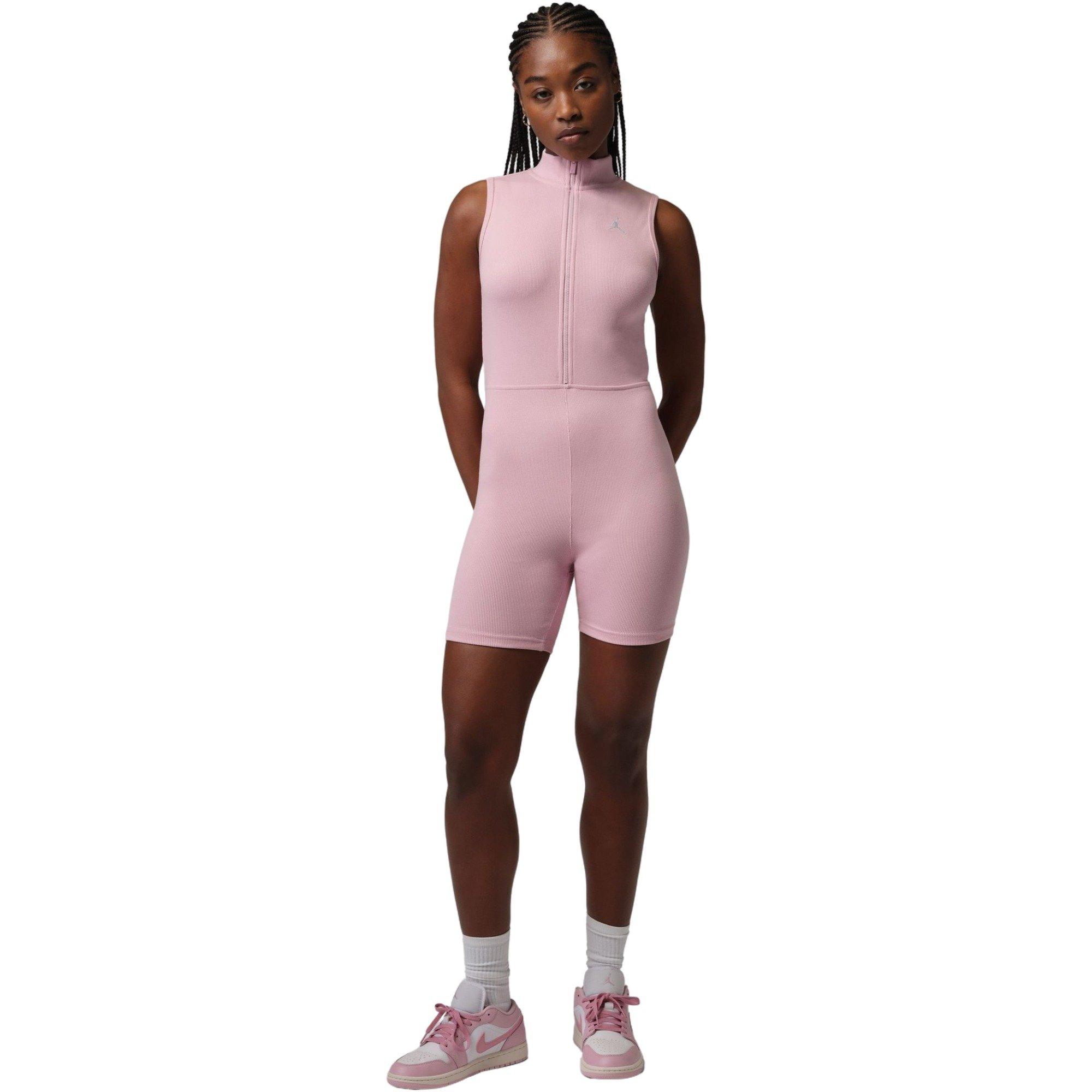 Jordan Women's Brooklyn Romper Bodysuit - PINK Thumbnail View 5