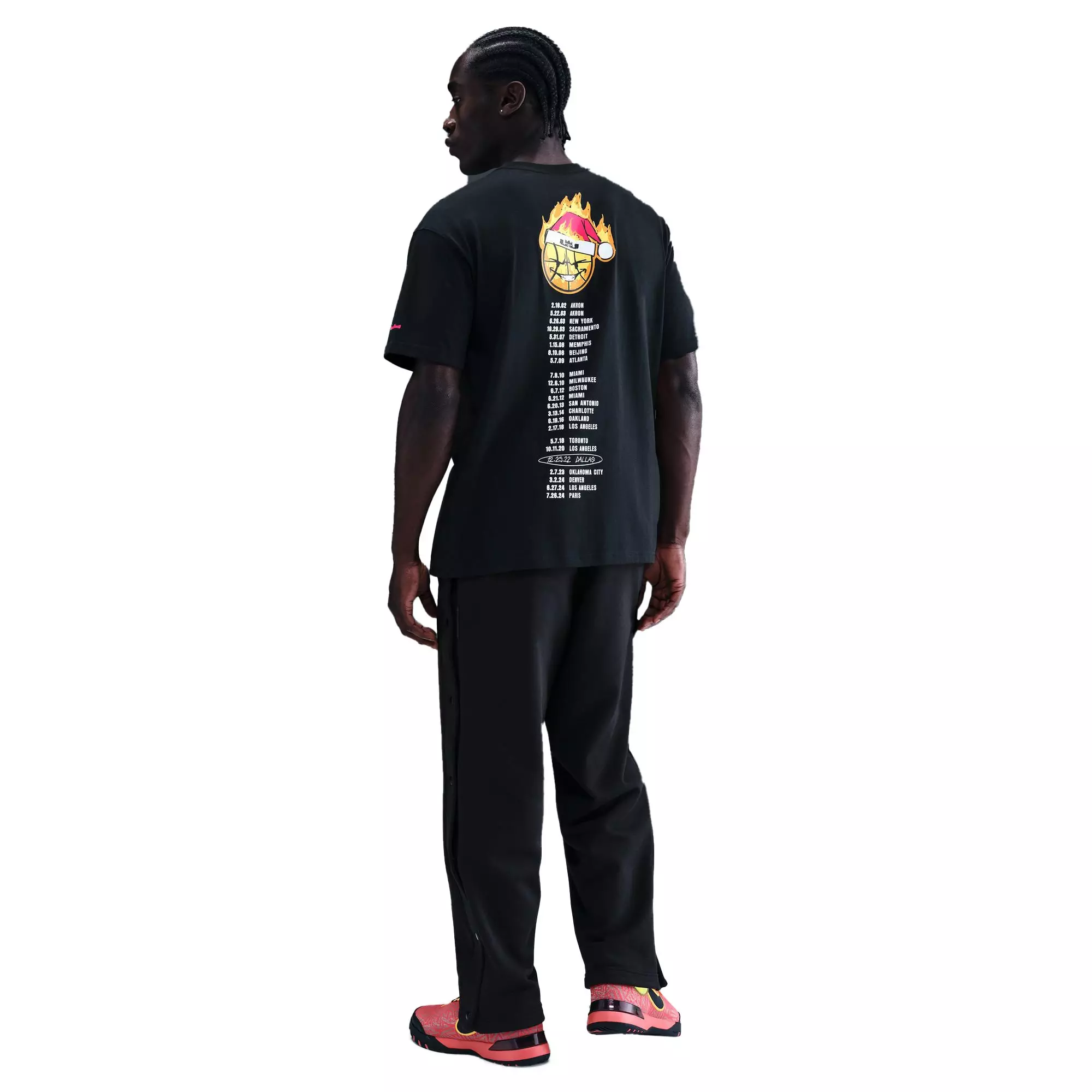 Nike LeBron Max90 "Stocking Stuffer" Men's Basketball Tee - BLACK