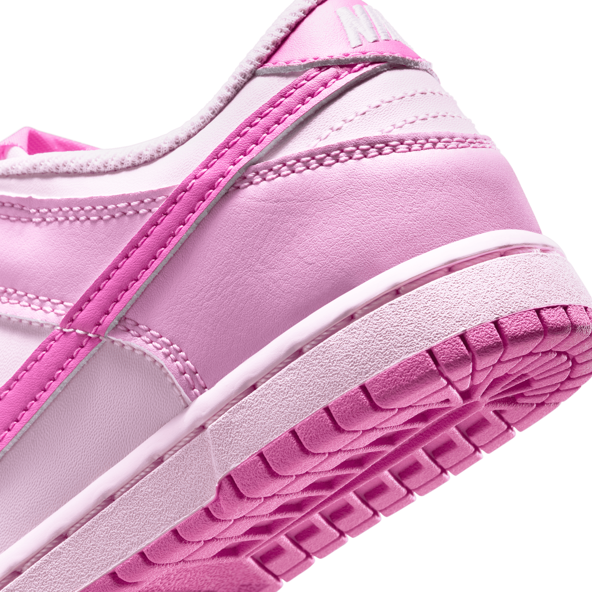 Nike Dunk Low Preschool Girls' "Pink Rise/Playful Pink/Pink Foam/White" Shoe