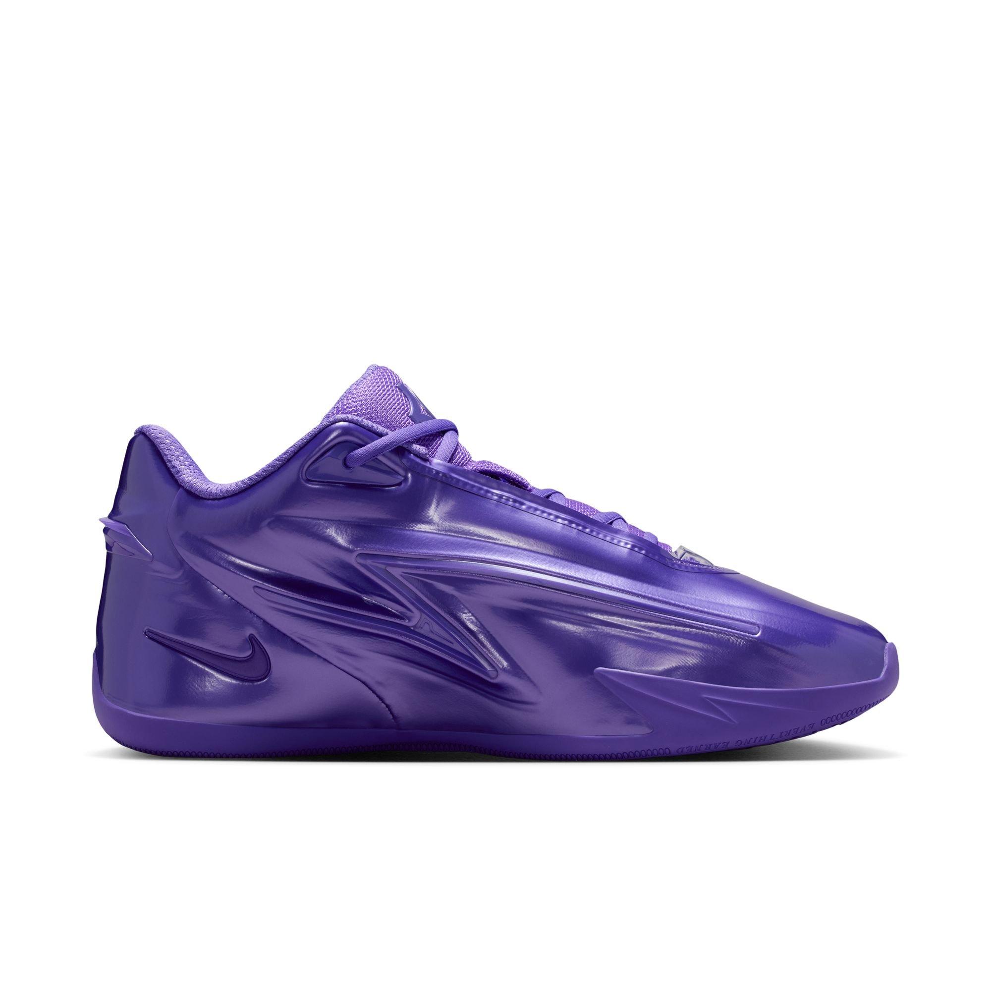 Nike KD 19 "Purple Stuff" Men's Basketball Shoe - FIELD PURPLE/UNIVERSITY GOLD Thumbnail View 3