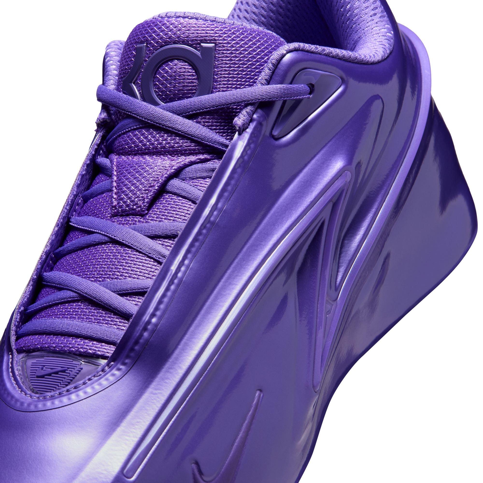 Nike KD 19 "Purple Stuff" Men's Basketball Shoe - FIELD PURPLE/UNIVERSITY GOLD Thumbnail View 5