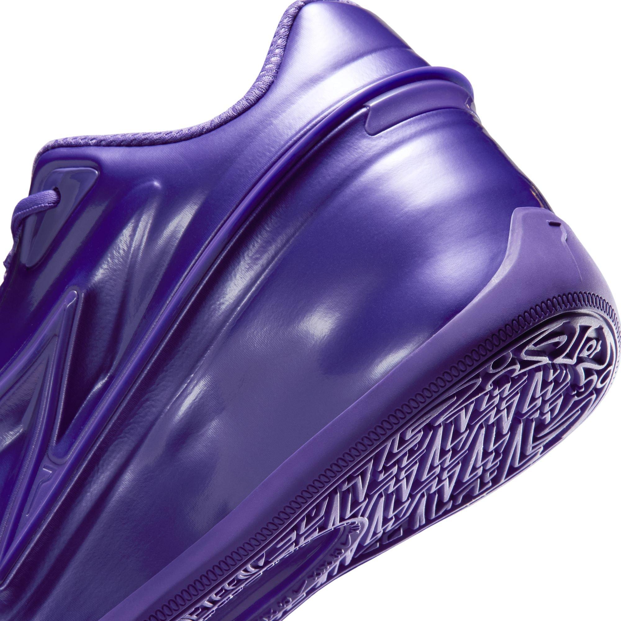 Nike KD 19 "Purple Stuff" Men's Basketball Shoe - FIELD PURPLE/UNIVERSITY GOLD Thumbnail View 6