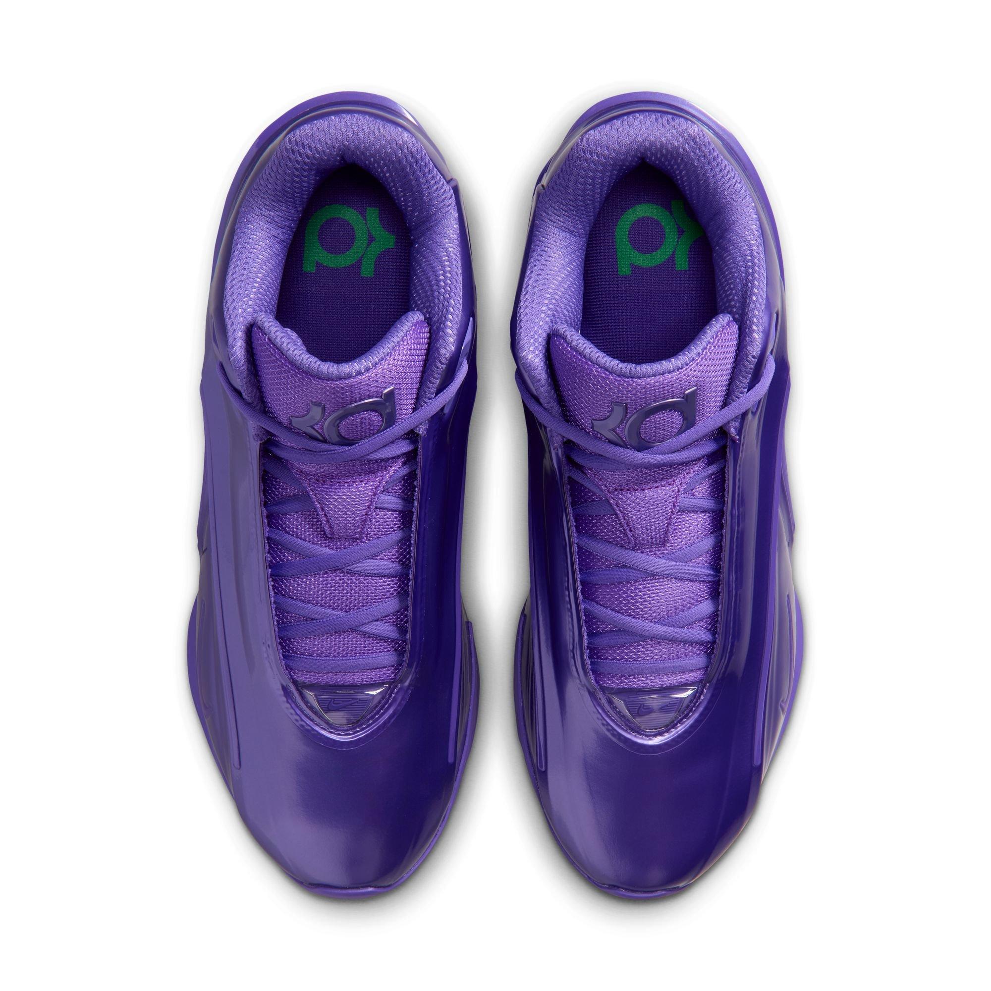 Nike KD 19 "Purple Stuff" Men's Basketball Shoe - FIELD PURPLE/UNIVERSITY GOLD Thumbnail View 12