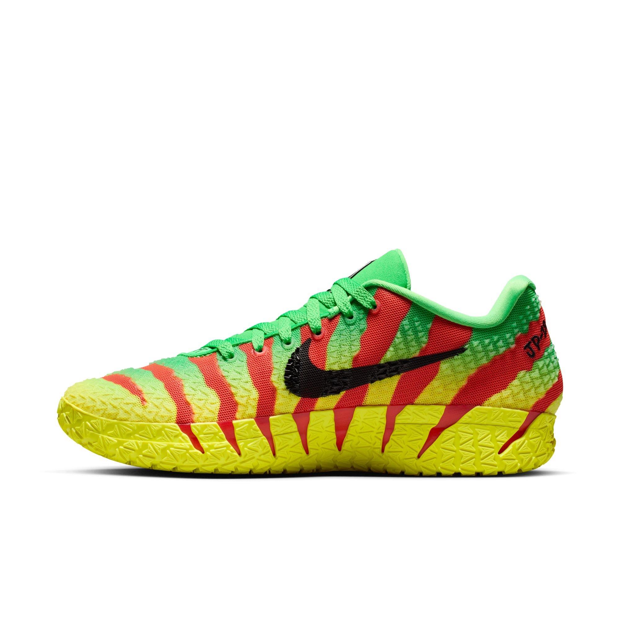 Nike Ja 3 "Explorer" Men's Basketball Shoe - GREEN SPARK/BLACK/UNIVERSITY RED Thumbnail View 11