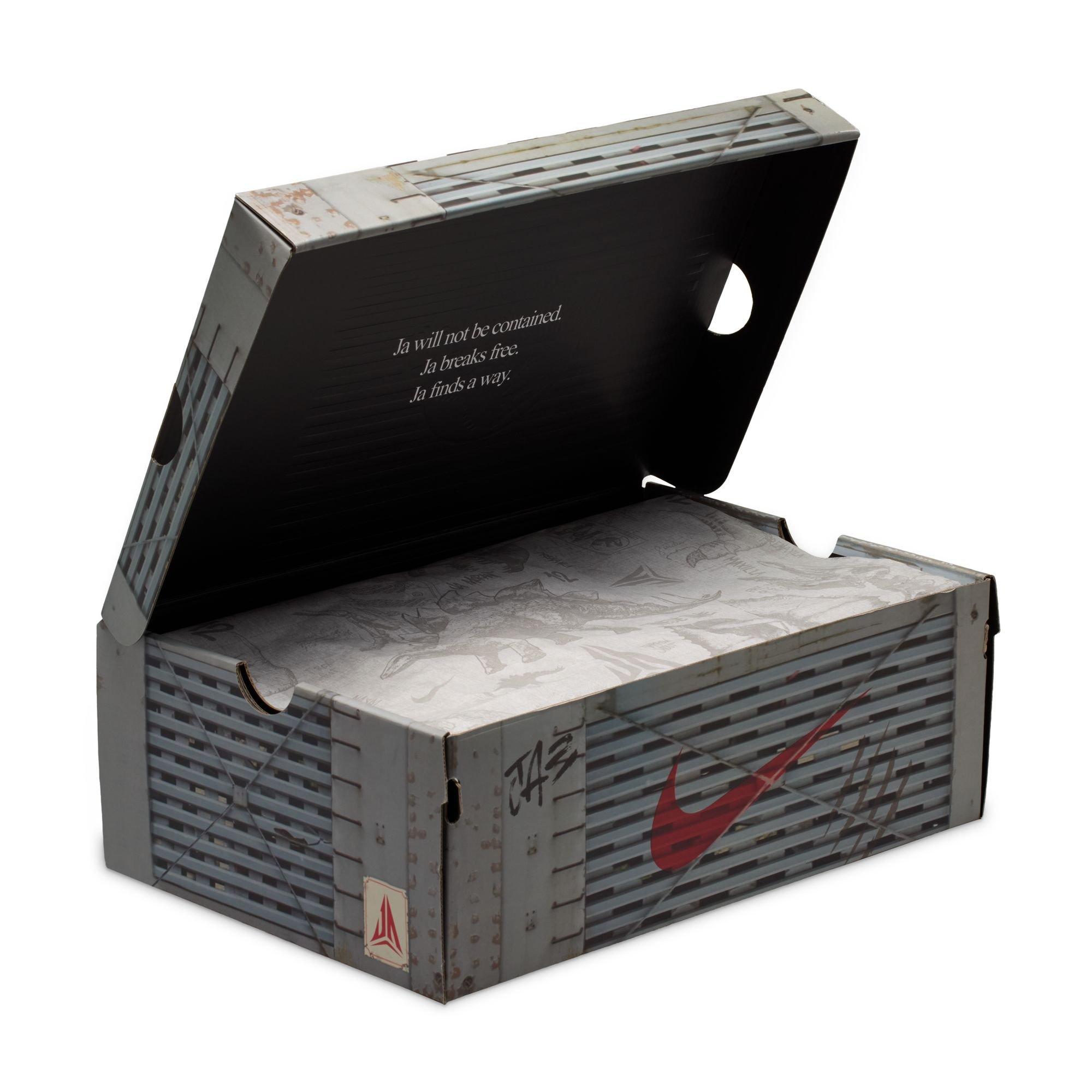 Nike Ja 3 "Explorer" Men's Basketball Shoe - GREEN SPARK/BLACK/UNIVERSITY RED Thumbnail View 9