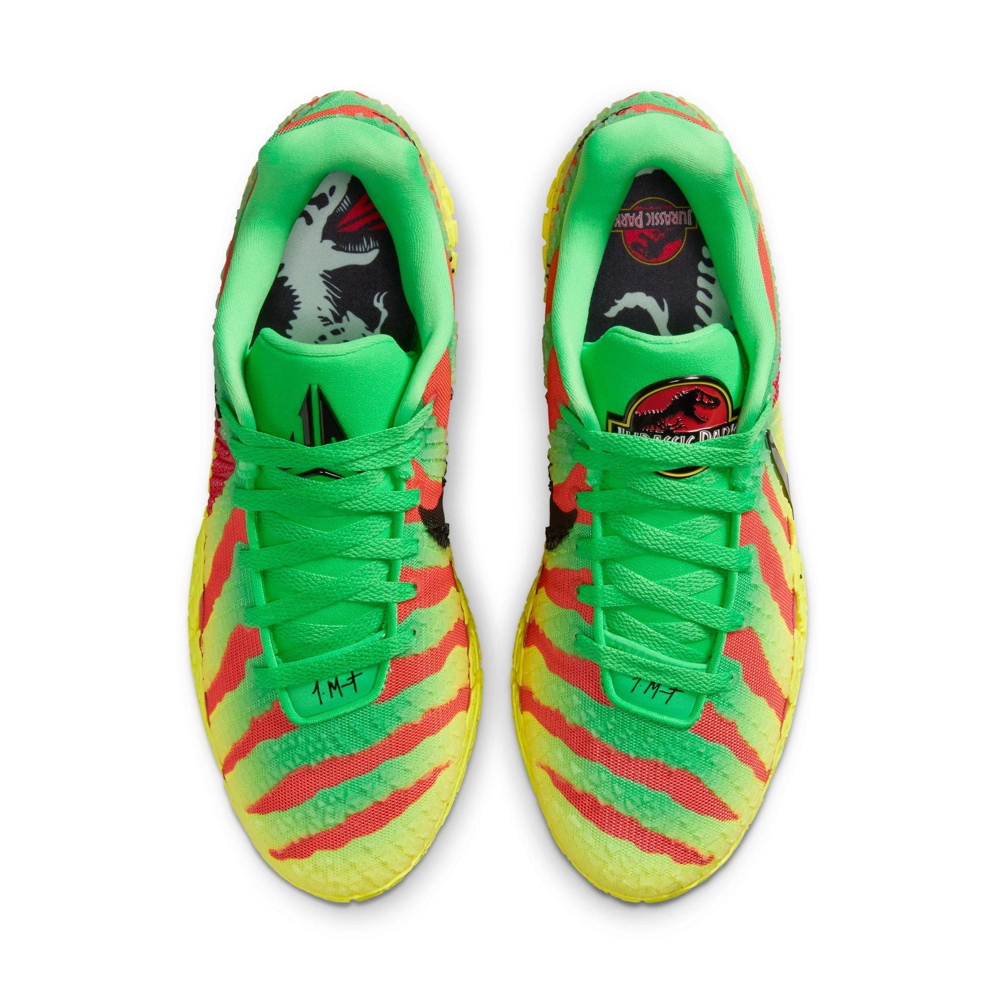 Nike Ja 3 "Explorer" Men's Basketball Shoe - GREEN SPARK/BLACK/UNIVERSITY RED Thumbnail View 13