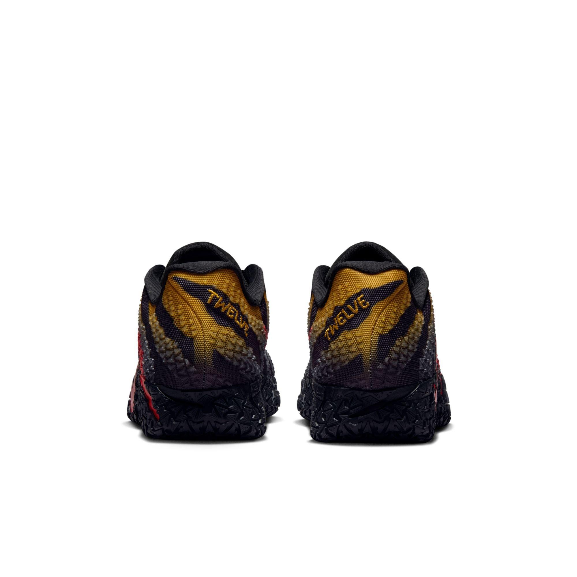 Nike Ja 3 "Raptor" Men's Basketball Shoe - ANTHRACITE/BRIGHT CRIMSON/YELLOW OCHRE Thumbnail View 12