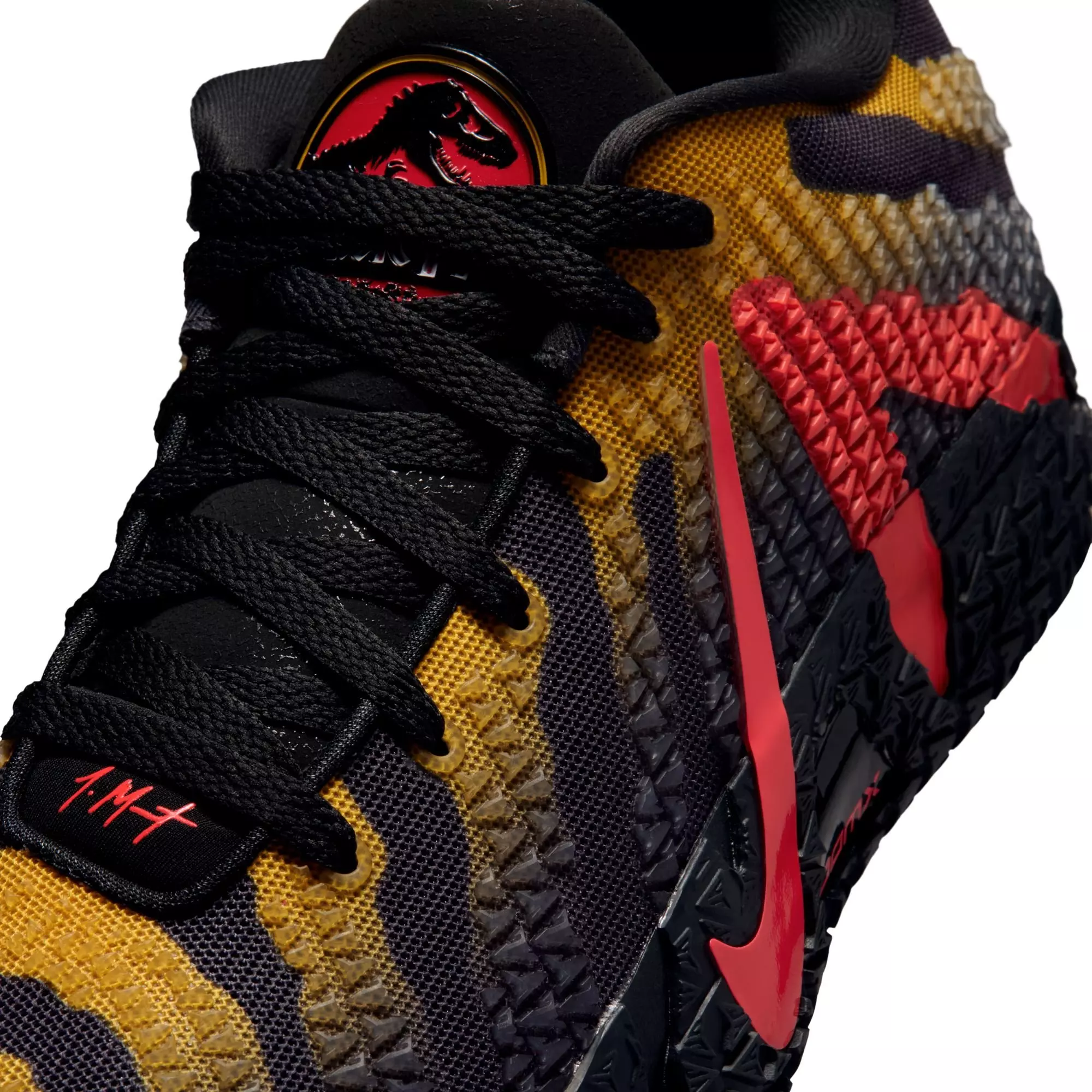 Nike Ja 3 "Raptor" Men's Basketball Shoe - ANTHRACITE/BRIGHT CRIMSON/YELLOW OCHRE