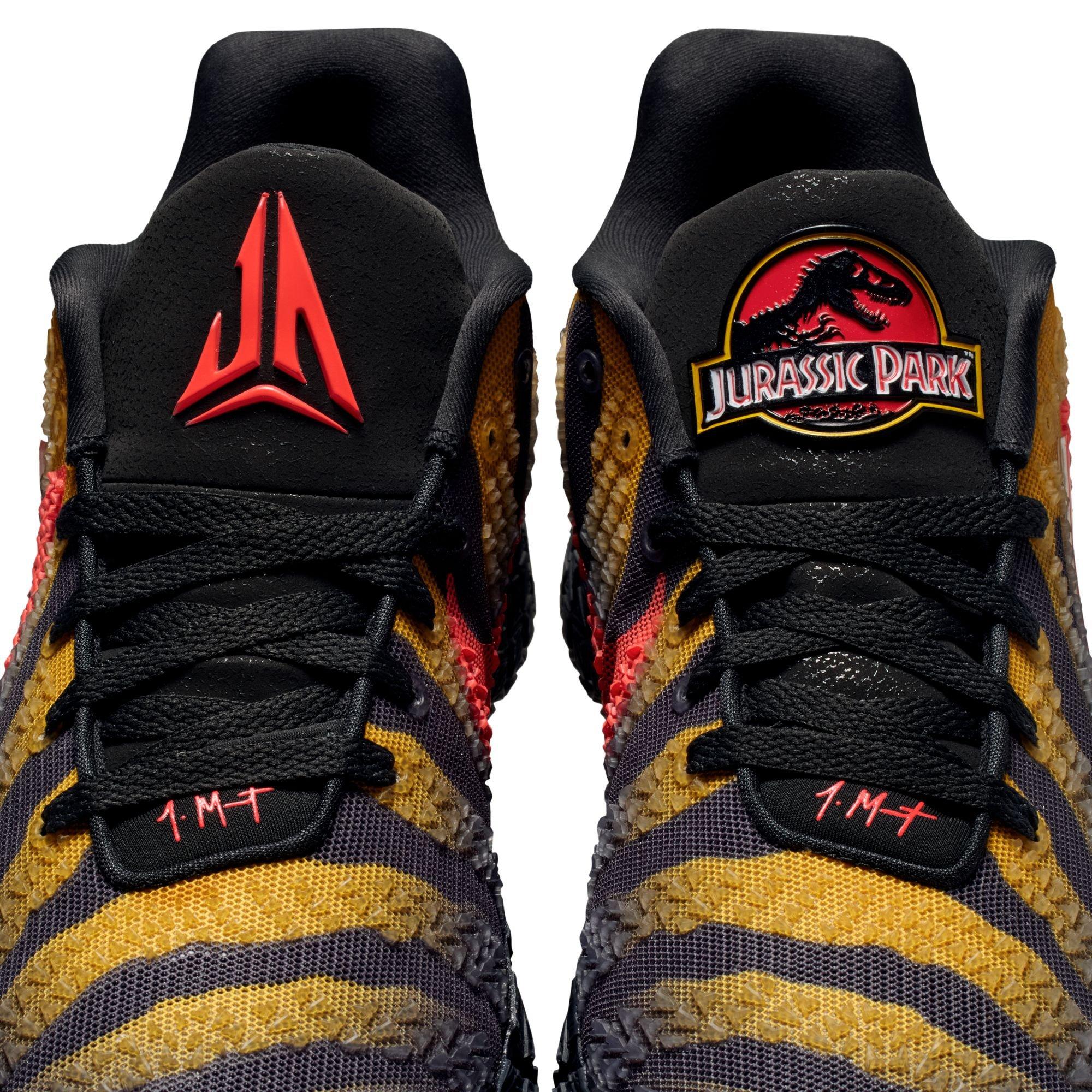 Nike Ja 3 "Raptor" Men's Basketball Shoe - ANTHRACITE/BRIGHT CRIMSON/YELLOW OCHRE Thumbnail View 7