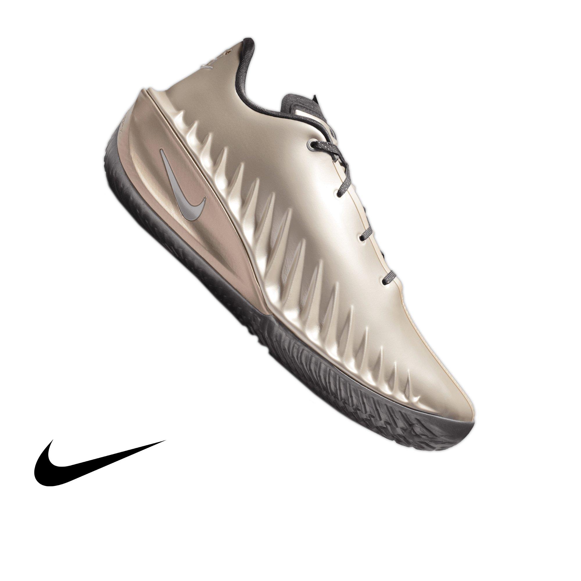 Nike G.T. Cut 4 "Rob Dillingham" Men's Basketball Shoe - METALLIC SILVER/IRON GREY Thumbnail View 1