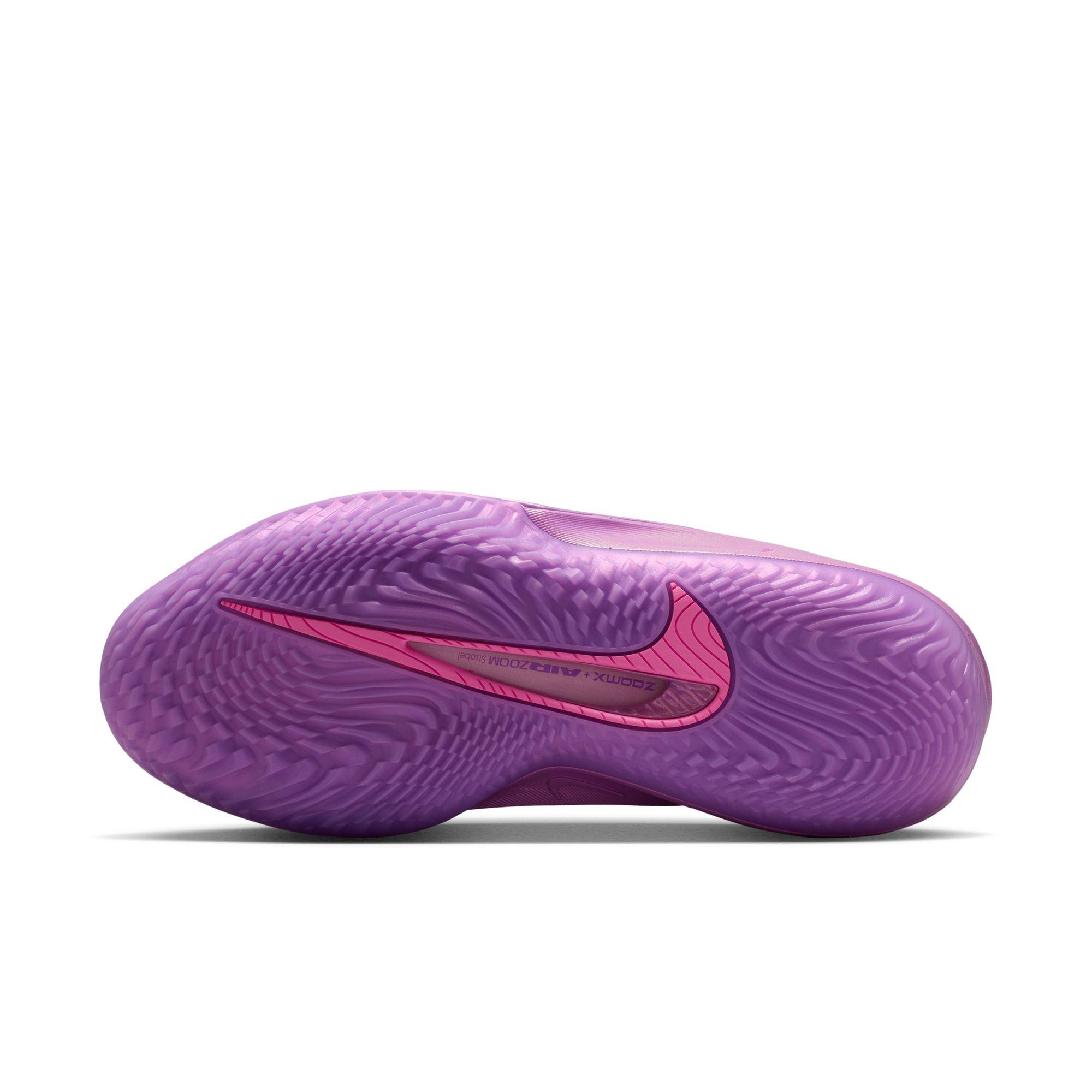 Nike G.T. Cut 4 "EYBL" Men's Basketball Shoe - RUSH FUCHSIA/METALLIC SILVER/NEW ORCHID Thumbnail View 10