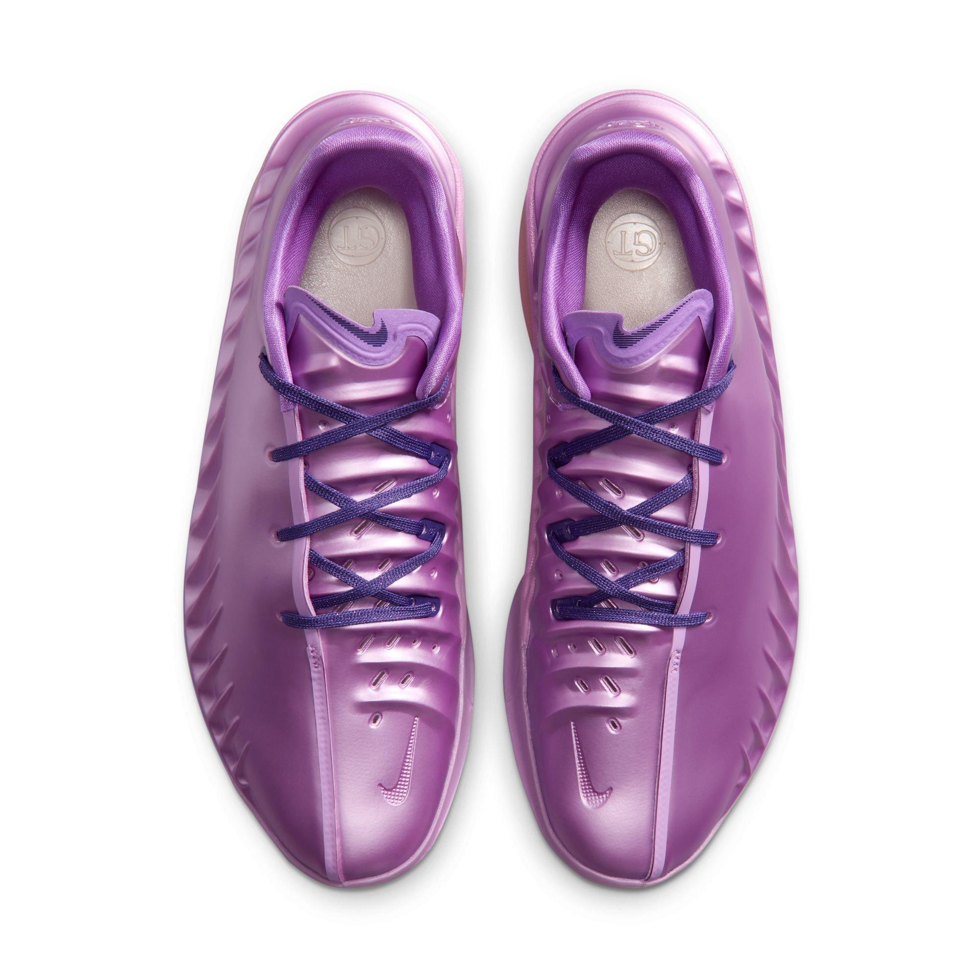 Nike G.T. Cut 4 "EYBL" Men's Basketball Shoe - RUSH FUCHSIA/METALLIC SILVER/NEW ORCHID Thumbnail View 9
