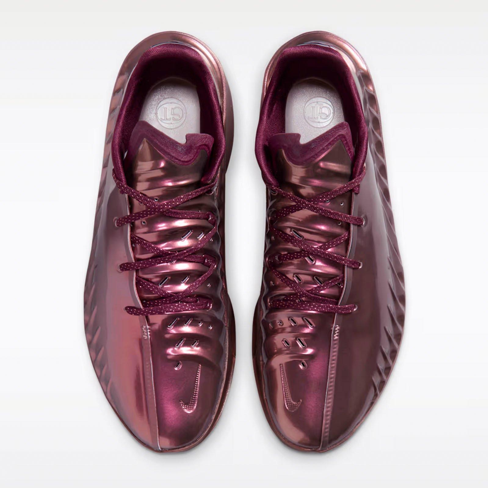 Nike G.T. Cut 4 "Dylan Harper" Men's Basketball Shoe - ROSE GOLD/DEEP MAROON Thumbnail View 8