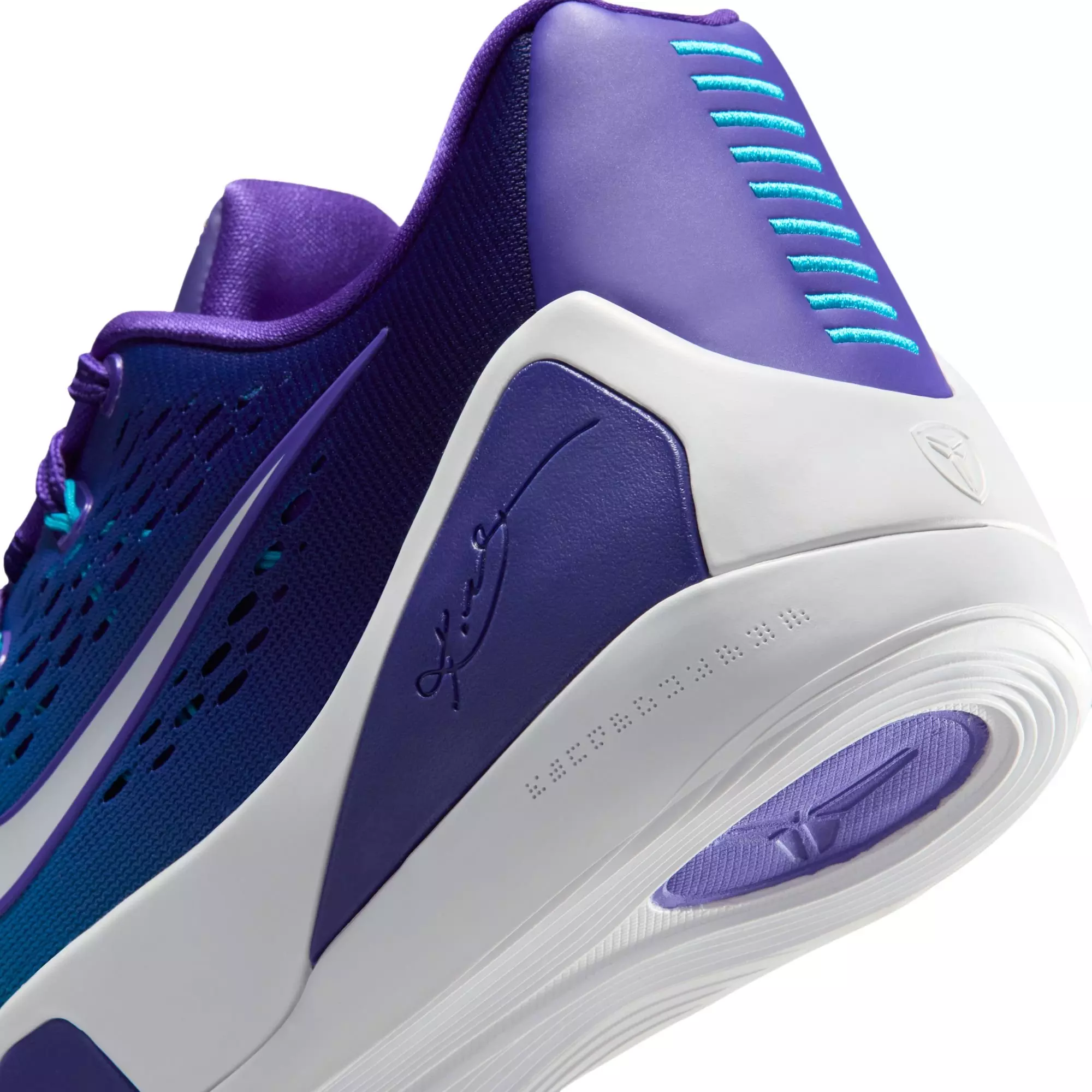 Nike Kobe IX Elite Low EM Protro "Charlotte" Men's Basketball Shoe - FIERCE PURPLE/BLUE LAGOON/WHITE