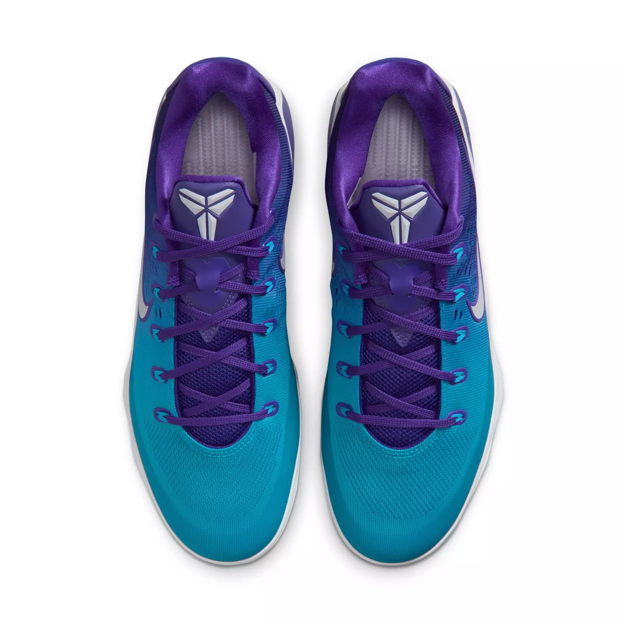 Nike Kobe IX Elite Low EM Protro "Charlotte" Men's Basketball Shoe - FIERCE PURPLE/BLUE LAGOON/WHITE