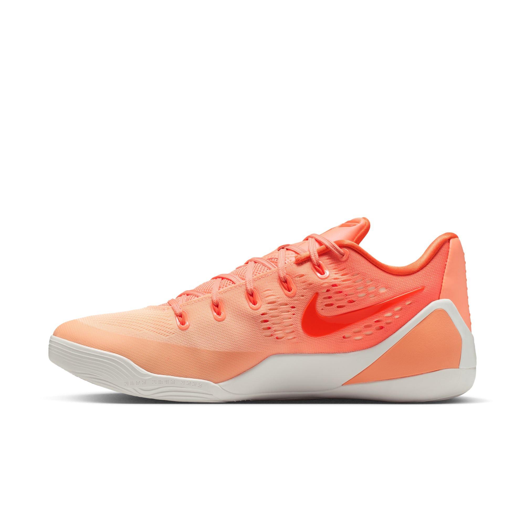 Kobe IX Elite Low Protro "Orange Frost" Men's Basketball Shoe - ORANGE FROST/ICE PEACH Thumbnail View 9