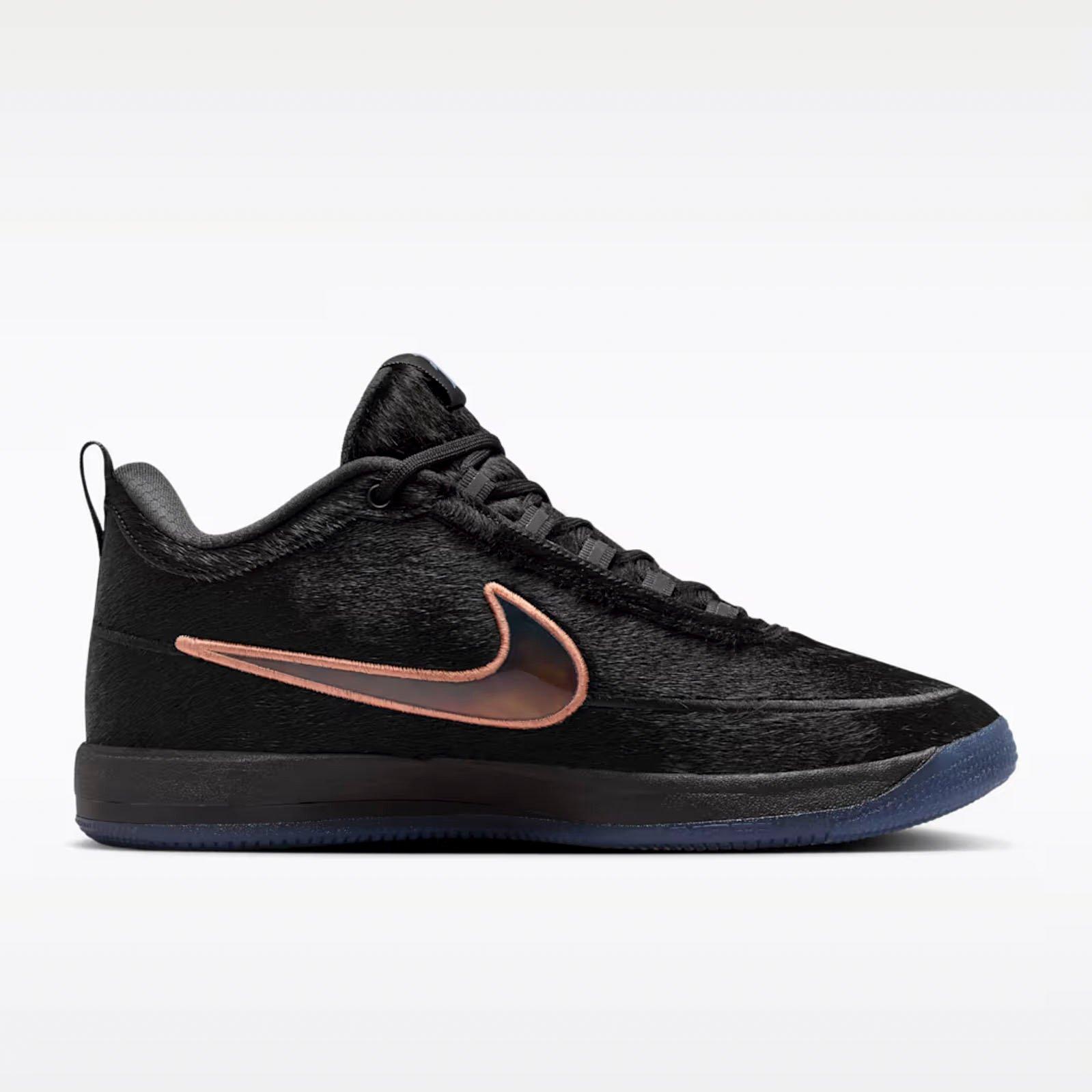 Nike Book 2 "Haven & Hector" Men's Basketball Shoe - BLACK/VAST GREY/AMBER BROWN Thumbnail View 2