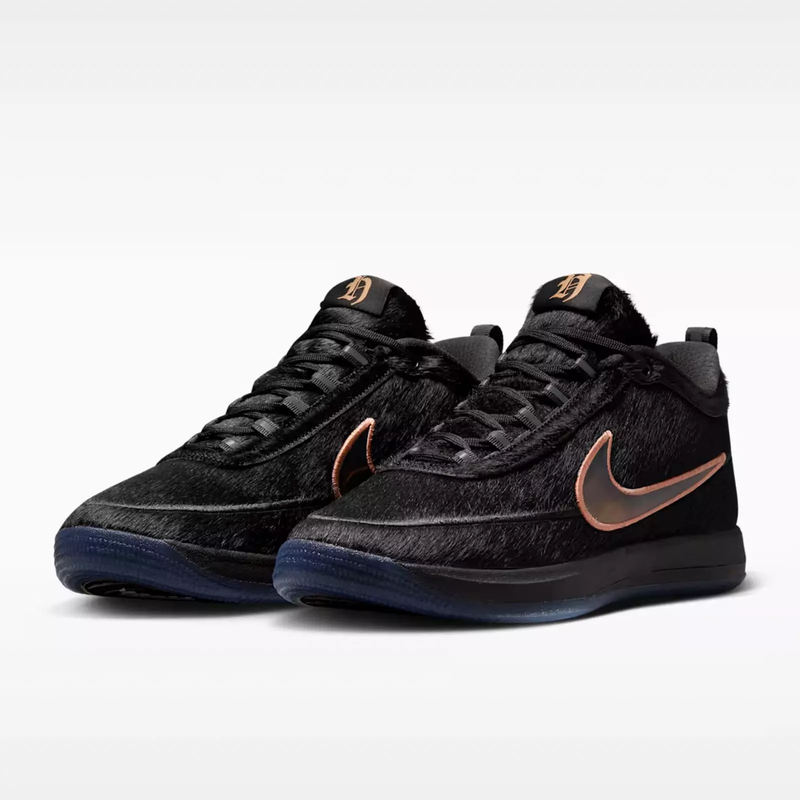 Nike Book 2 "Haven & Hector" Men's Basketball Shoe - BLACK/VAST GREY/AMBER BROWN