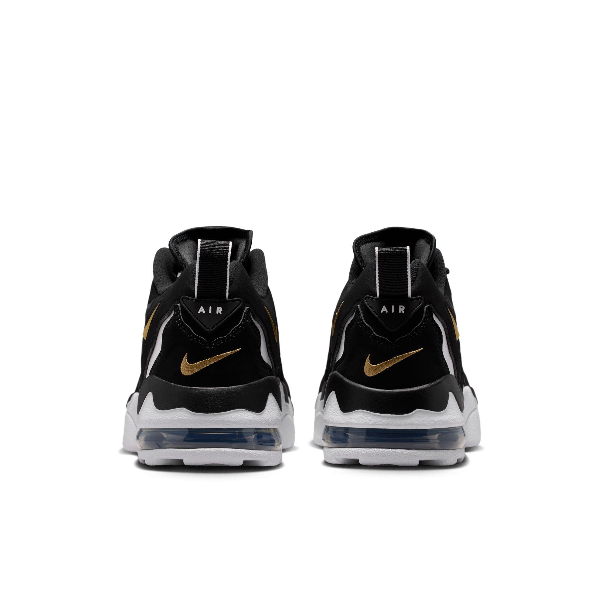 Nike Air DT Max '96 Low "Black/White" Men's Shoe - BLACK/METALLIC GOLD/WHITE Thumbnail View 9