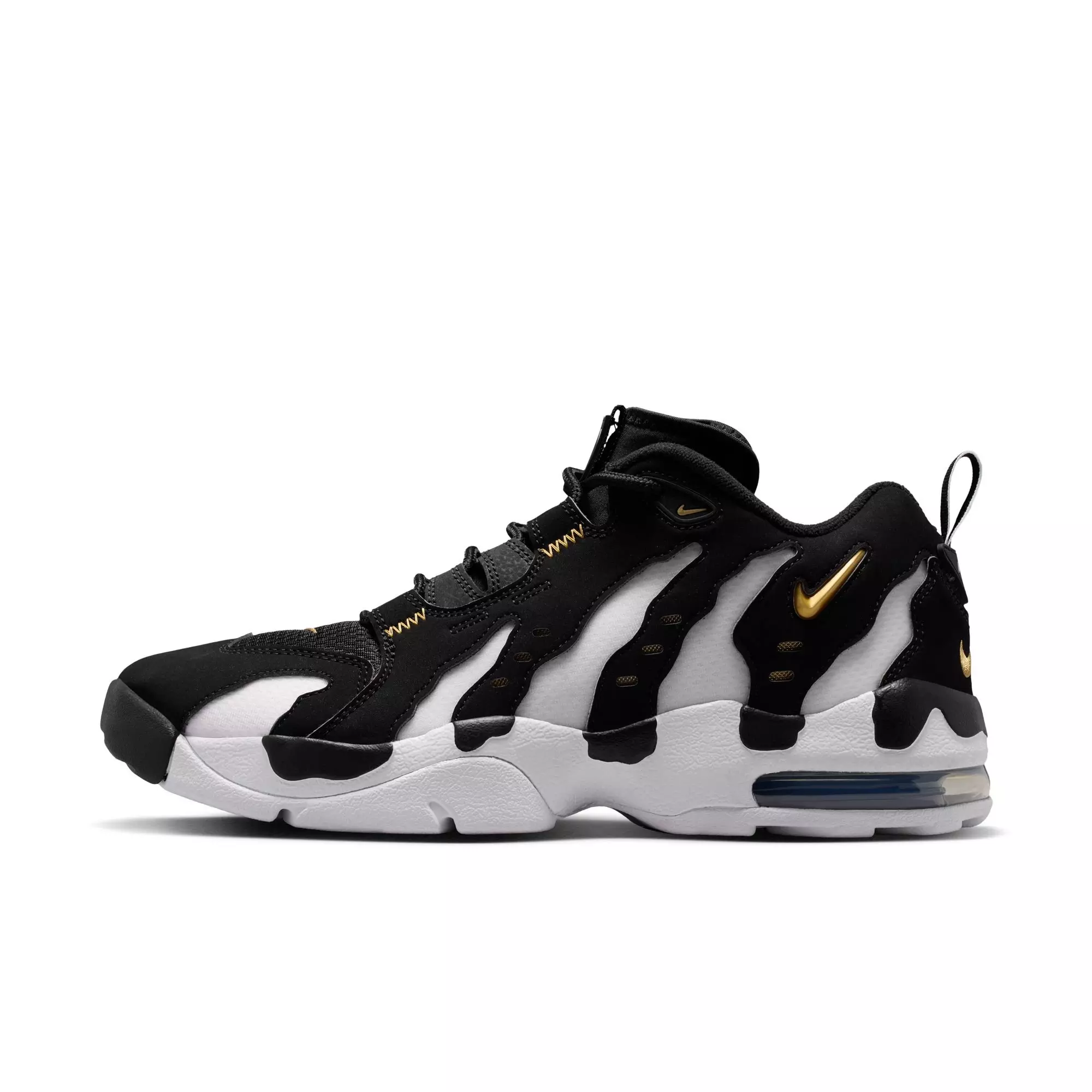 Nike Air DT Max '96 Low "Black/White" Men's Shoe - BLACK/METALLIC GOLD/WHITE