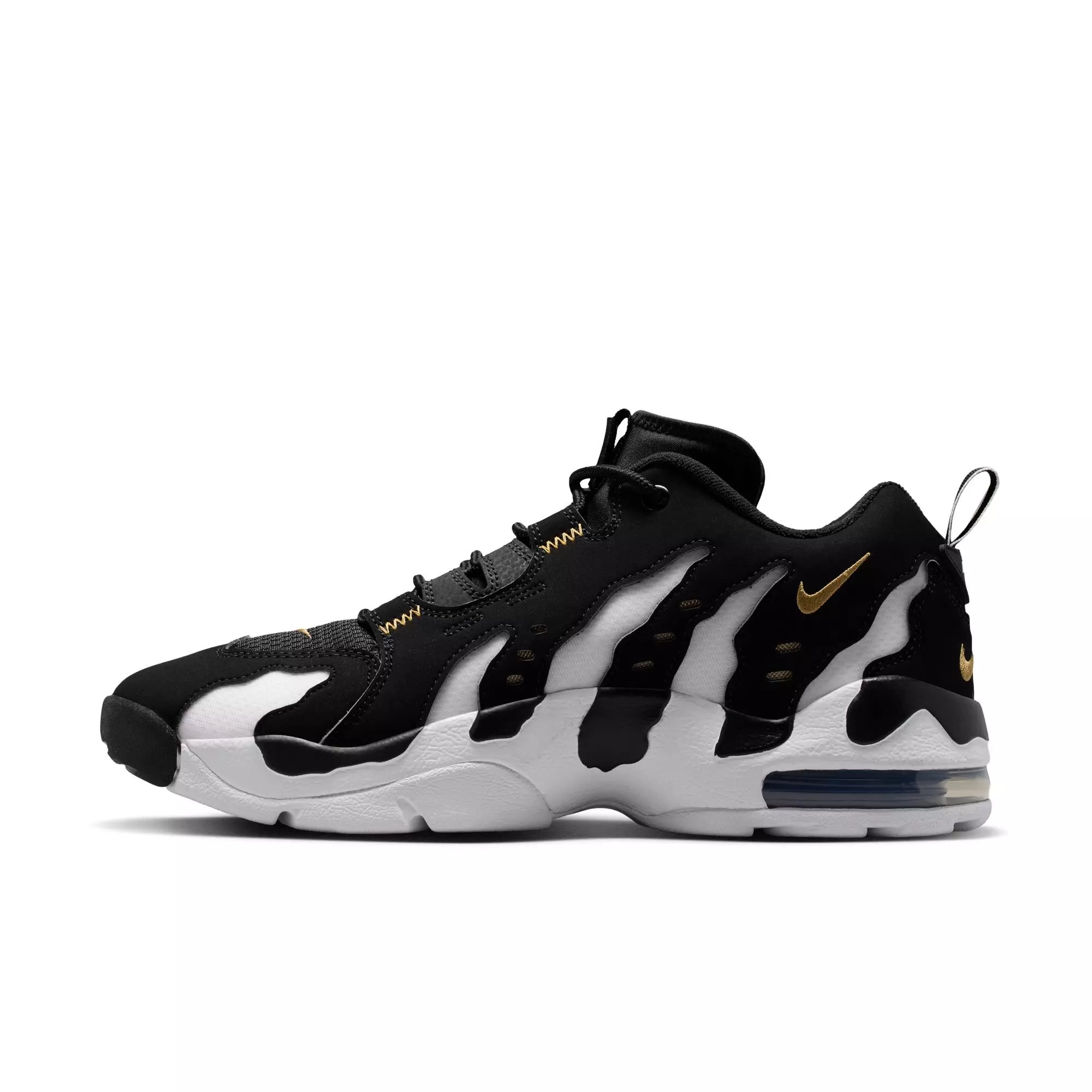 Nike Air DT Max '96 Low "Black/White" Men's Shoe - BLACK/METALLIC GOLD/WHITE