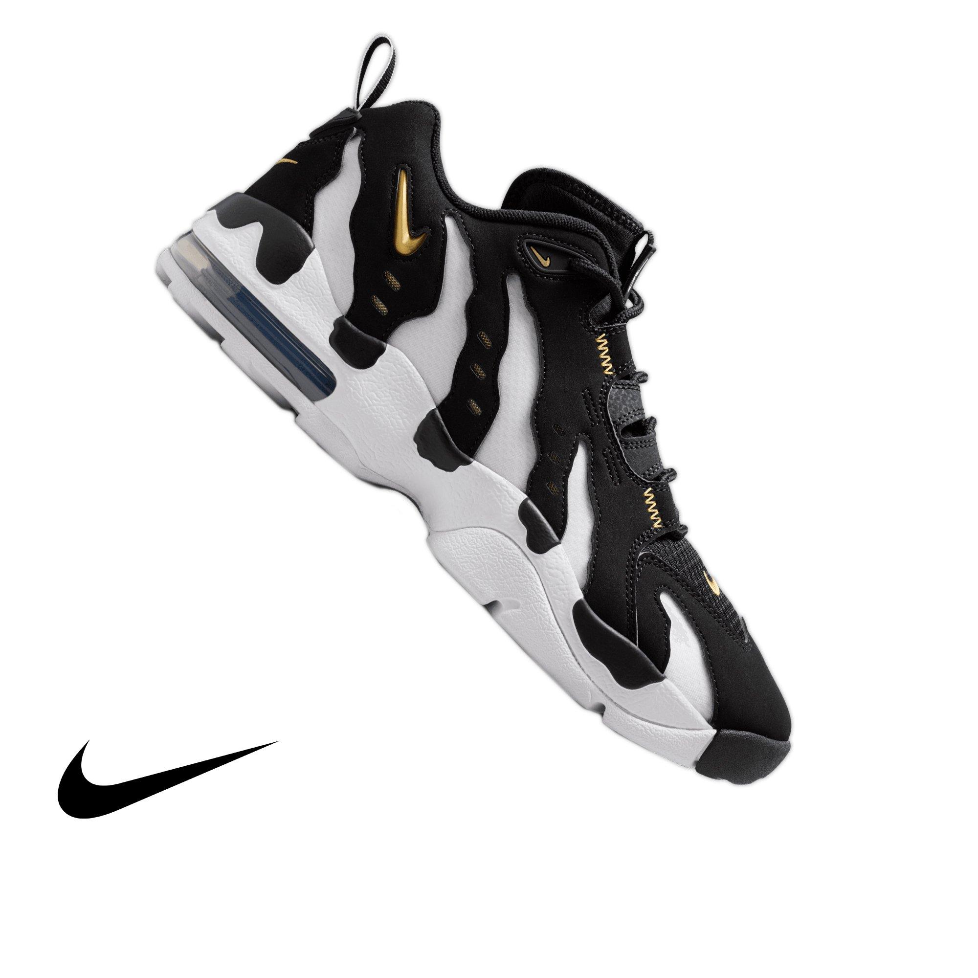 Nike Air DT Max '96 Low "Black/White" Men's Shoe - BLACK/METALLIC GOLD/WHITE Thumbnail View 1
