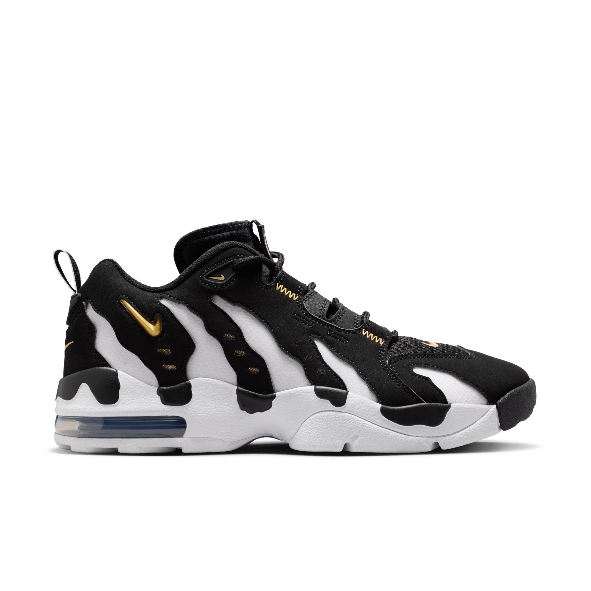 Nike Air DT Max '96 Low "Black/White" Men's Shoe - BLACK/METALLIC GOLD/WHITE Thumbnail View 2
