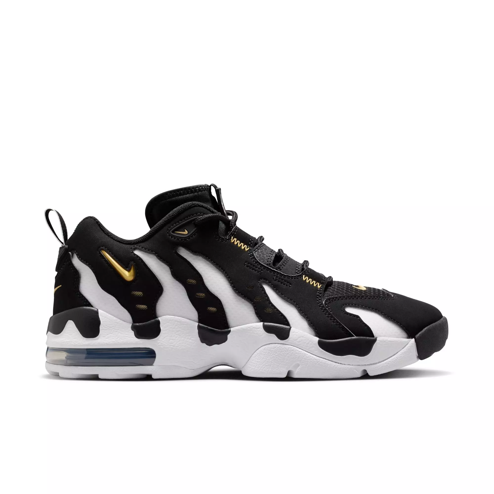 Nike Air DT Max '96 Low "Black/White" Men's Shoe - BLACK/METALLIC GOLD/WHITE