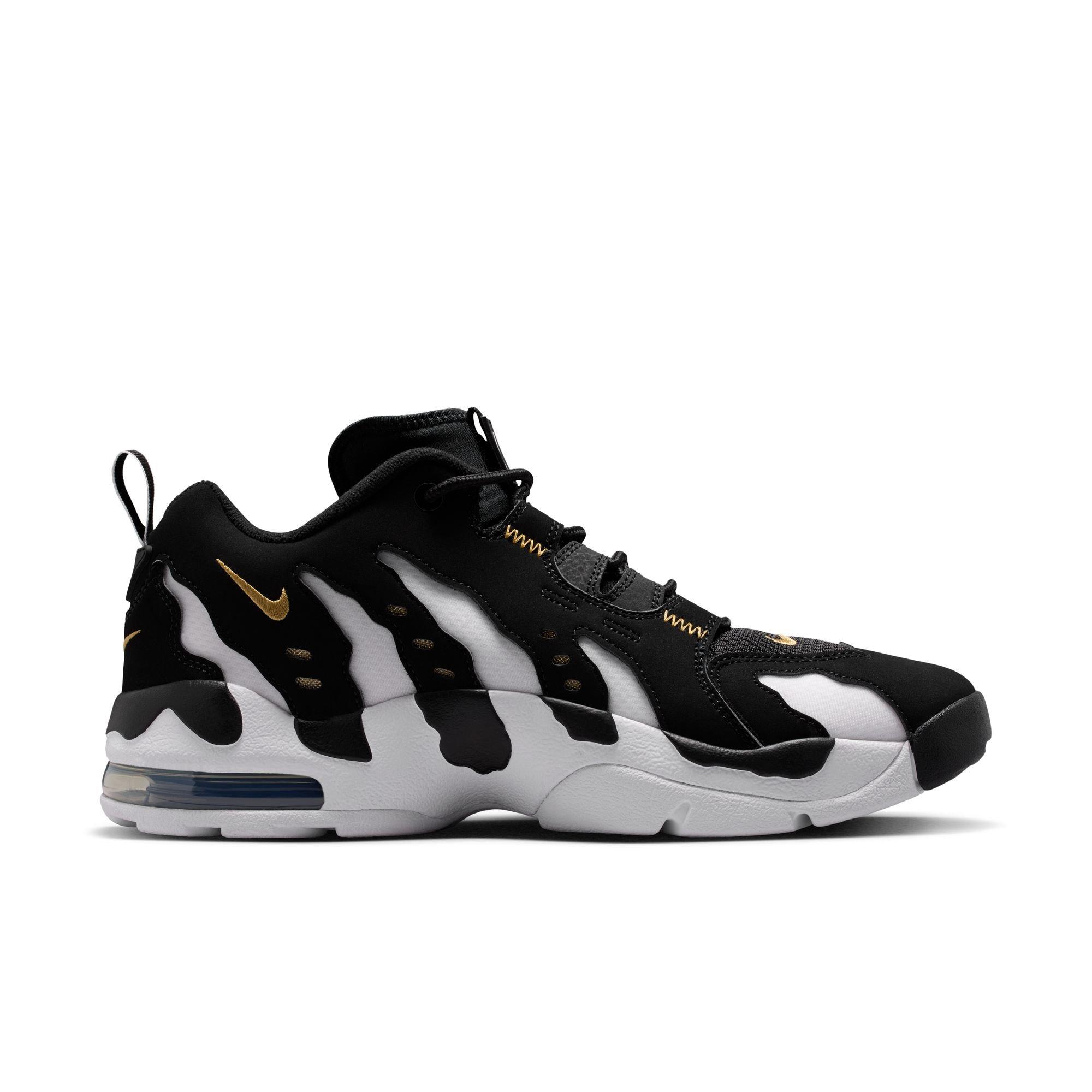 Nike Air DT Max '96 Low "Black/White" Men's Shoe - BLACK/METALLIC GOLD/WHITE Thumbnail View 3