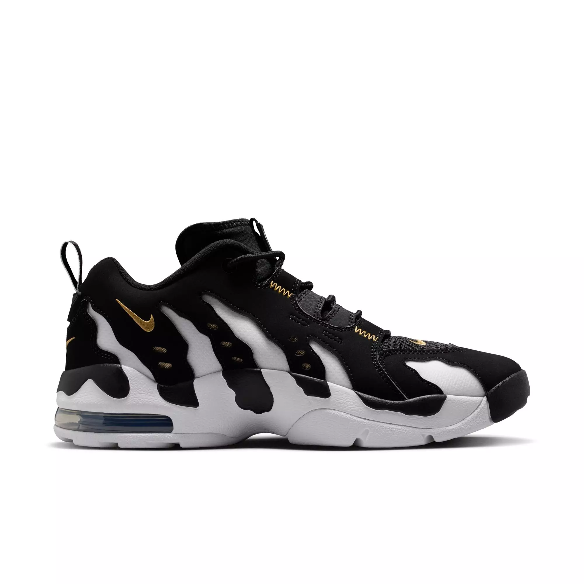 Nike Air DT Max '96 Low "Black/White" Men's Shoe - BLACK/METALLIC GOLD/WHITE