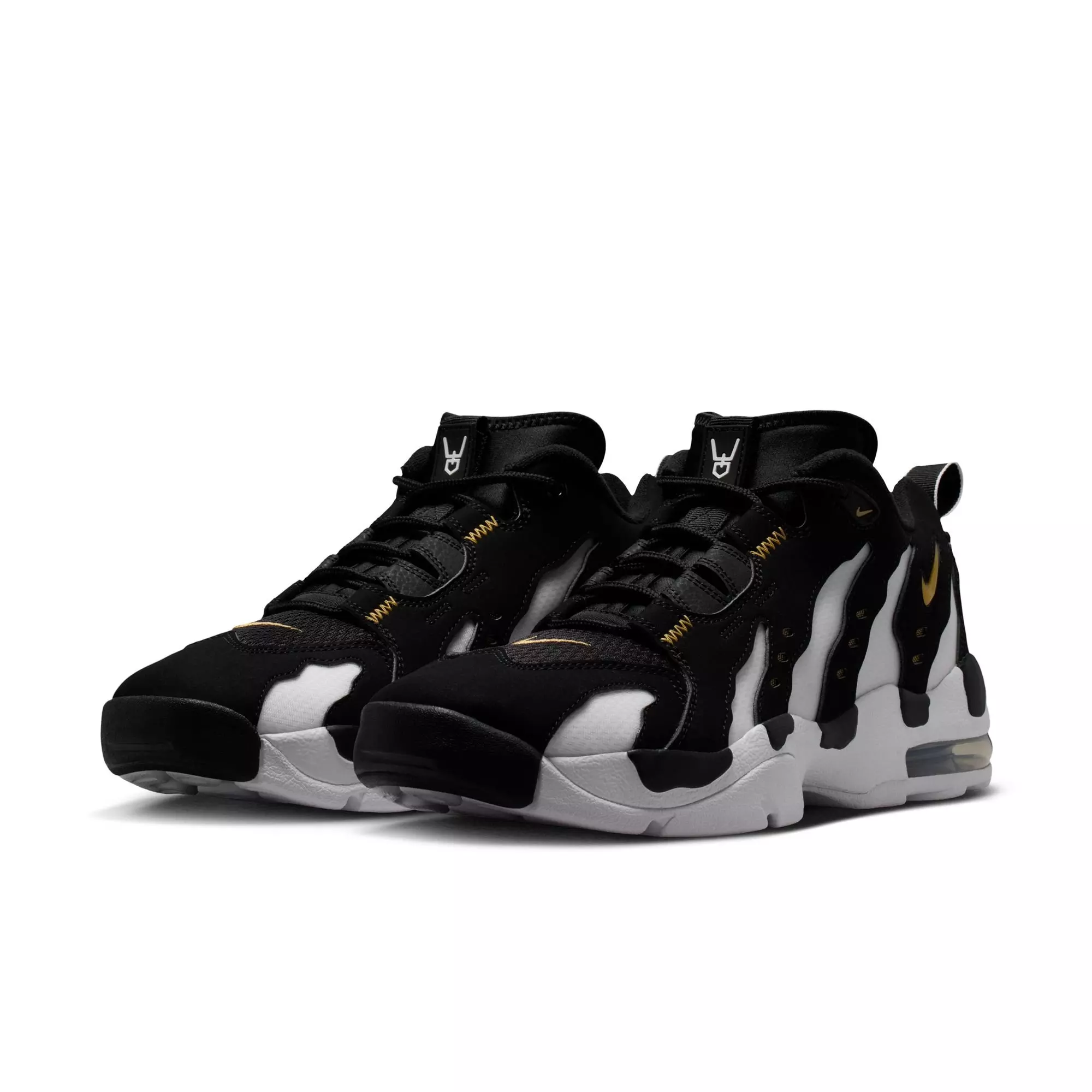 Nike Air DT Max '96 Low "Black/White" Men's Shoe - BLACK/METALLIC GOLD/WHITE